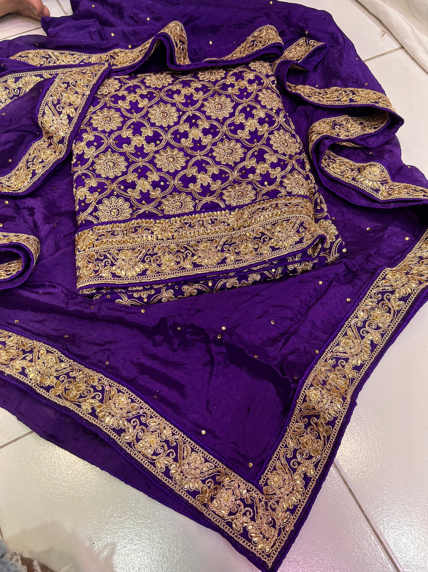 Jamaica punjabi unstitched salwar suit - Saffronfashionindia