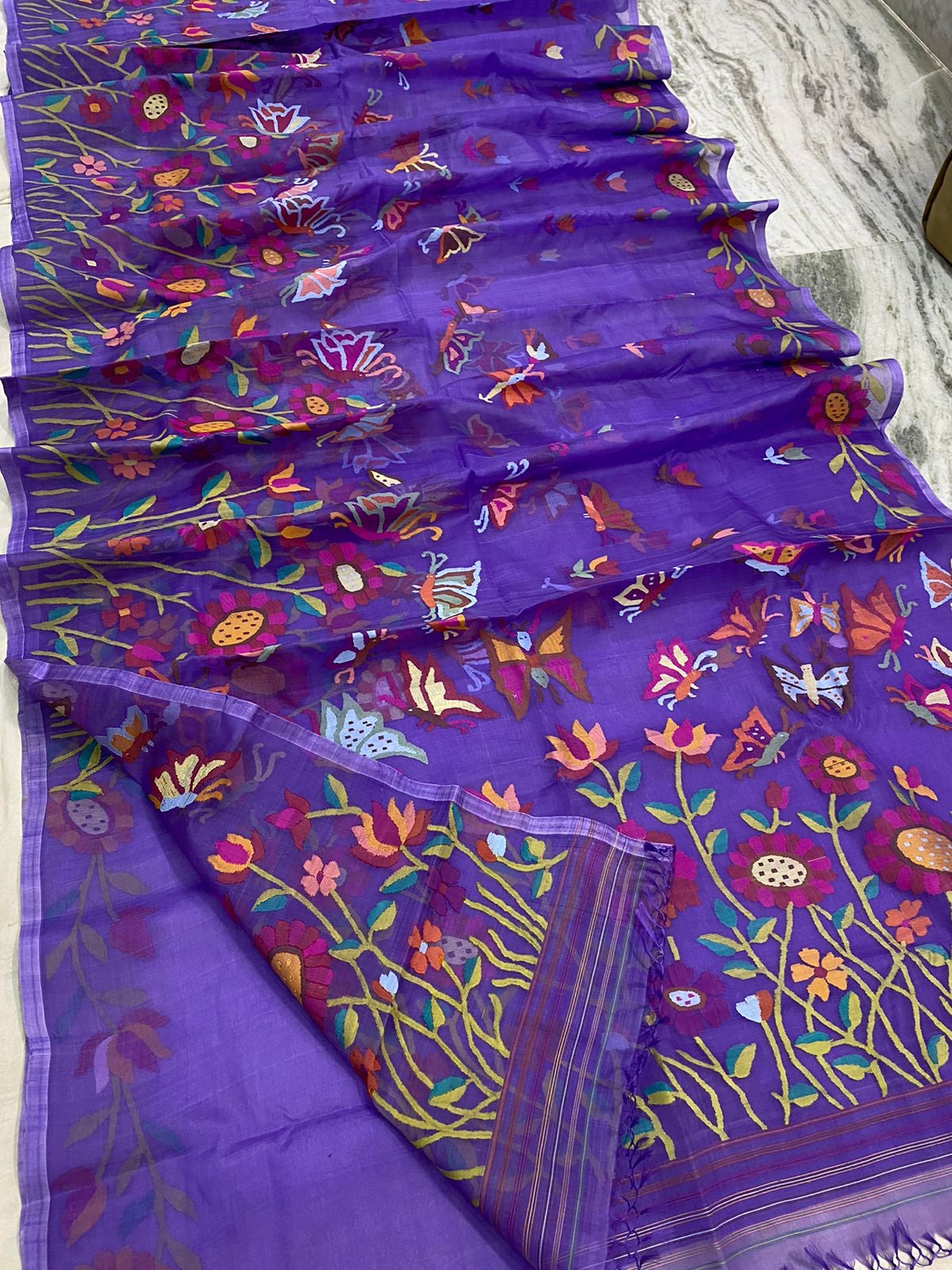 Himadi handwoven tantuj sarees - Saffronfashionindia