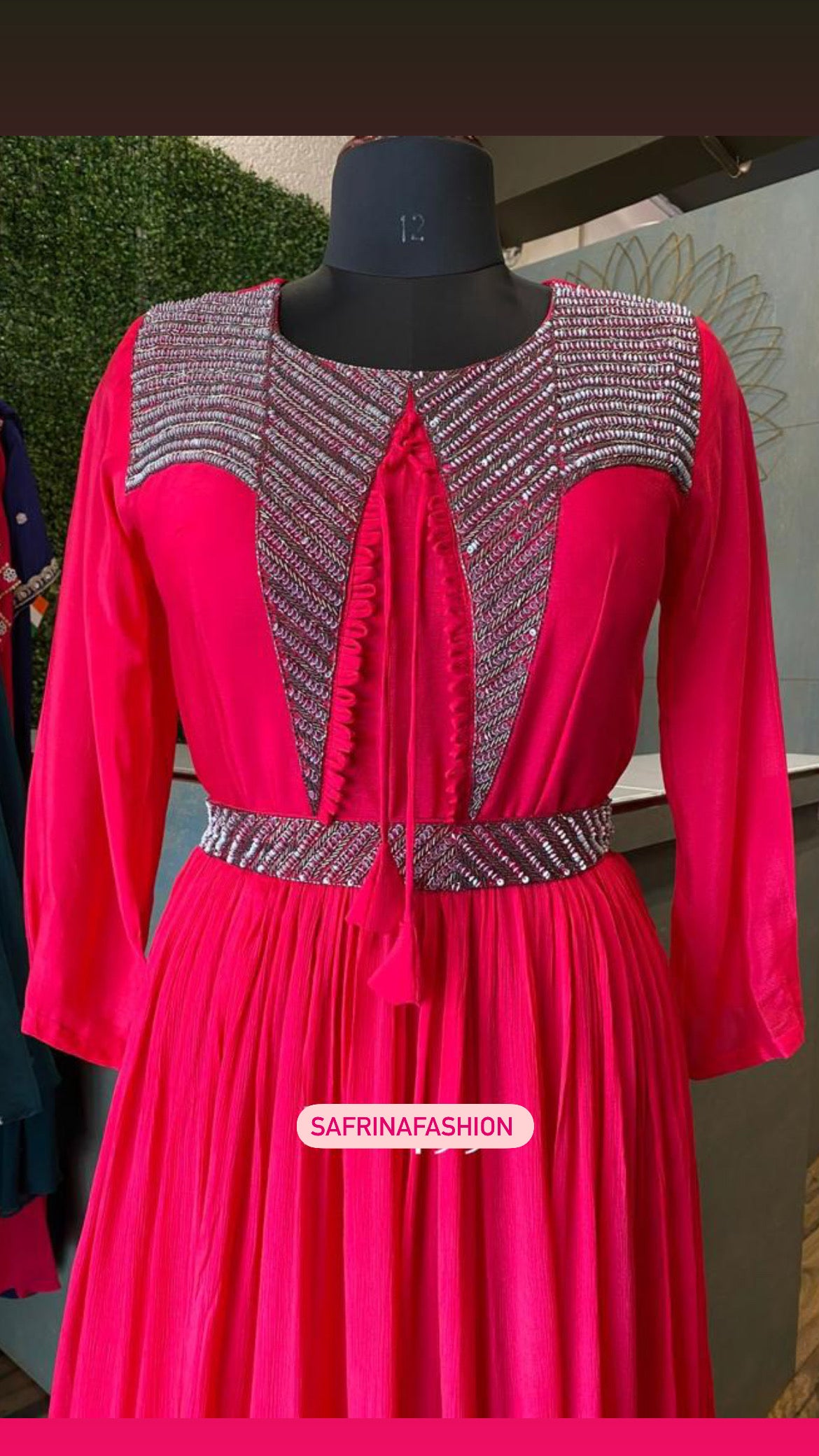 Wanisha indowestern dress - Saffronfashionindia