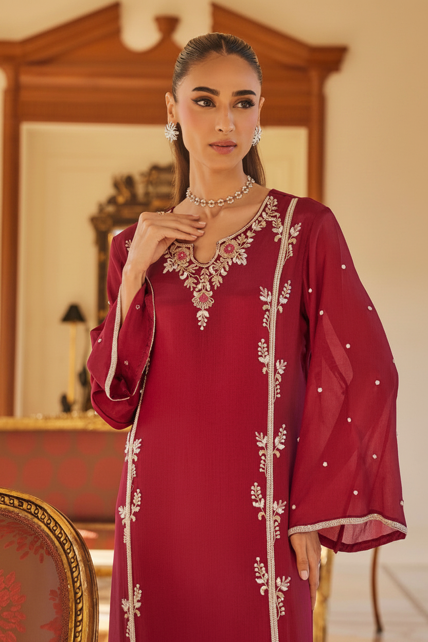 Readymade dress Stitched dress pakistani dress Indian Dress SaffronFashion