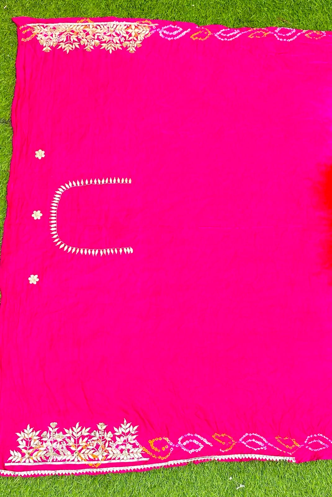 Handmade gajji silk saree gharchola pallu sarees blouse Saffronfashionindia