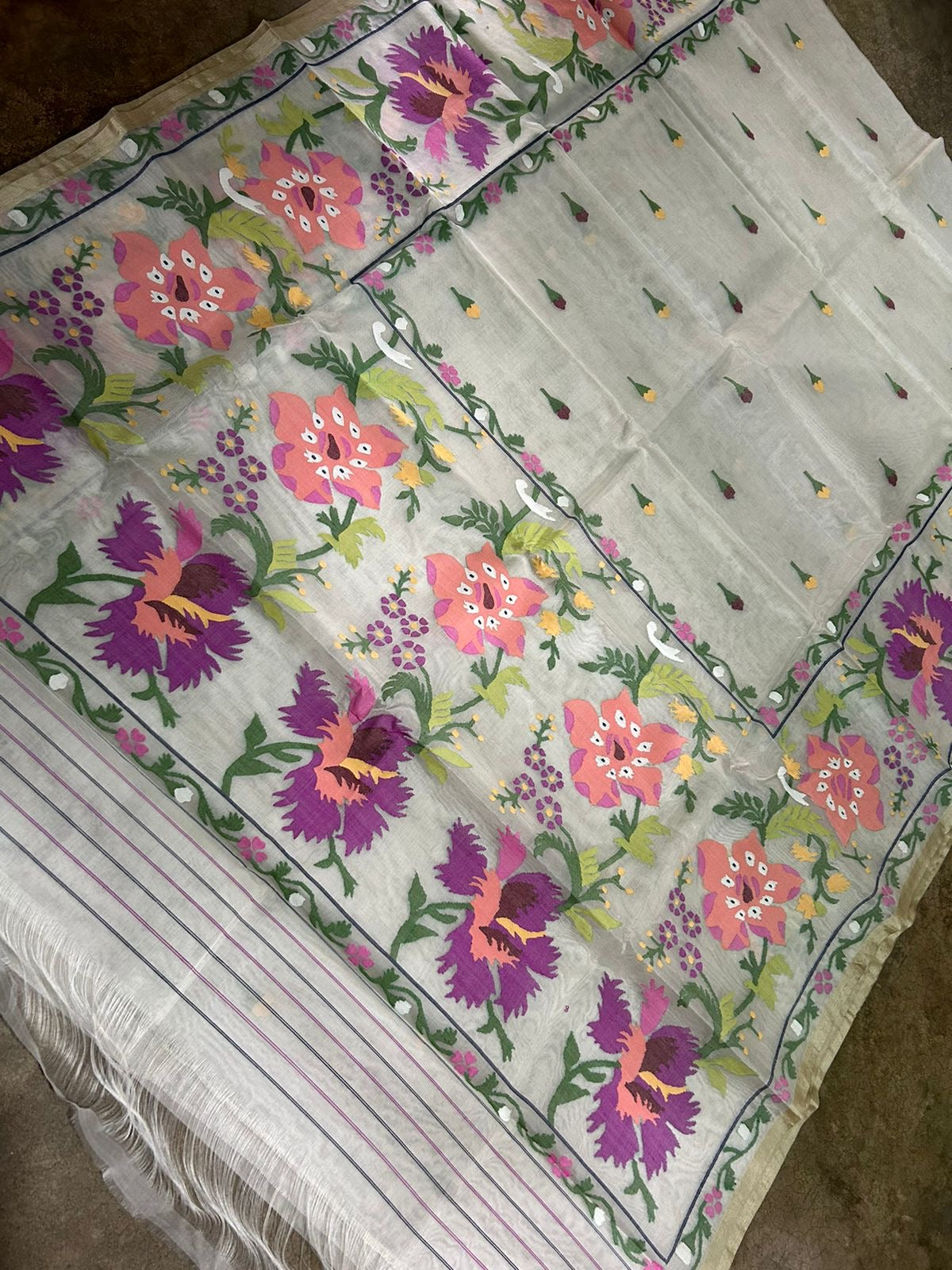 Ramshik Handwoven Tantuj sarees - Saffronfashionindia