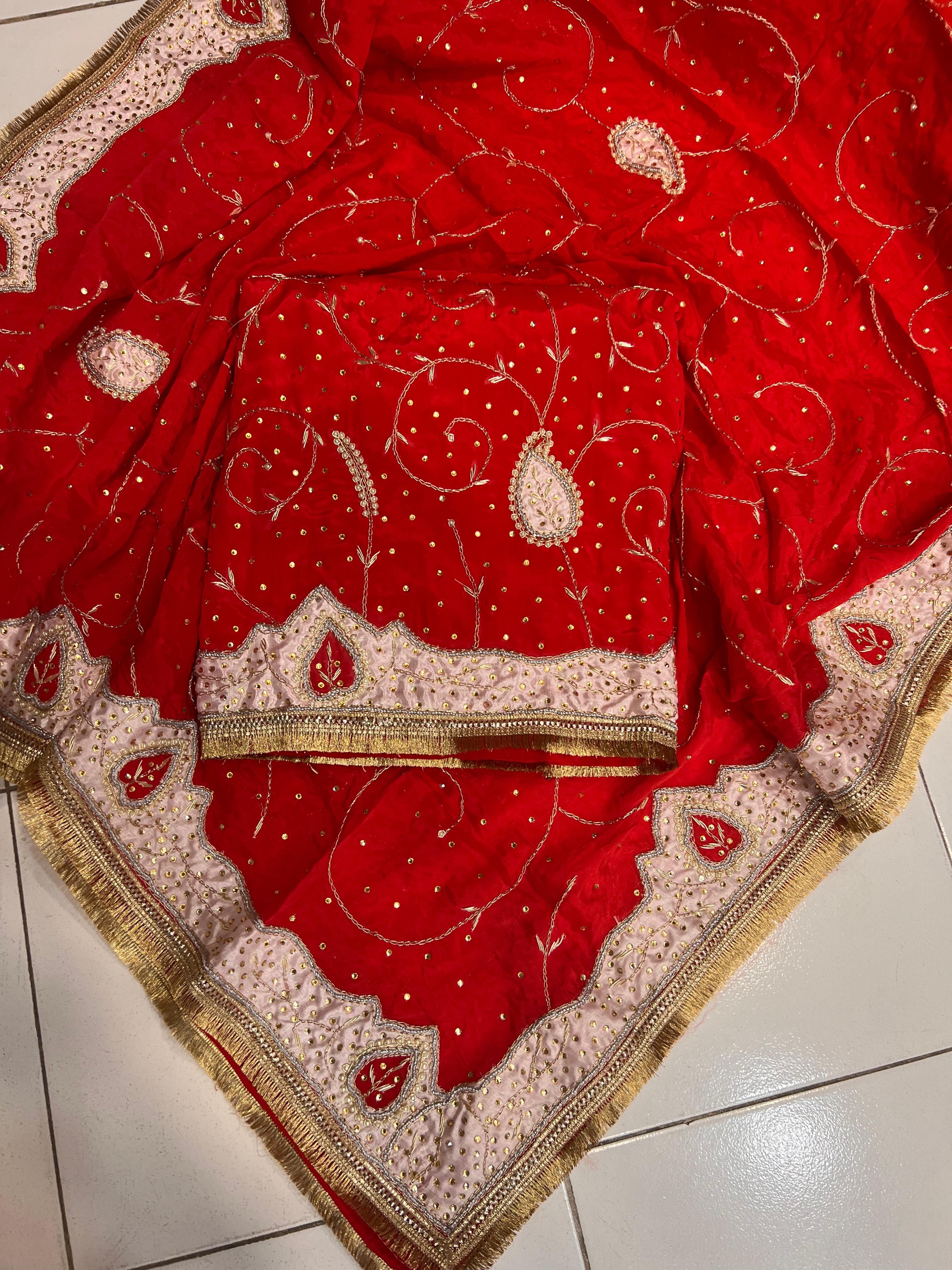 red patiyala dress Buy Taffeta Silk Punjabi Suits Online at Indian Cloth Store