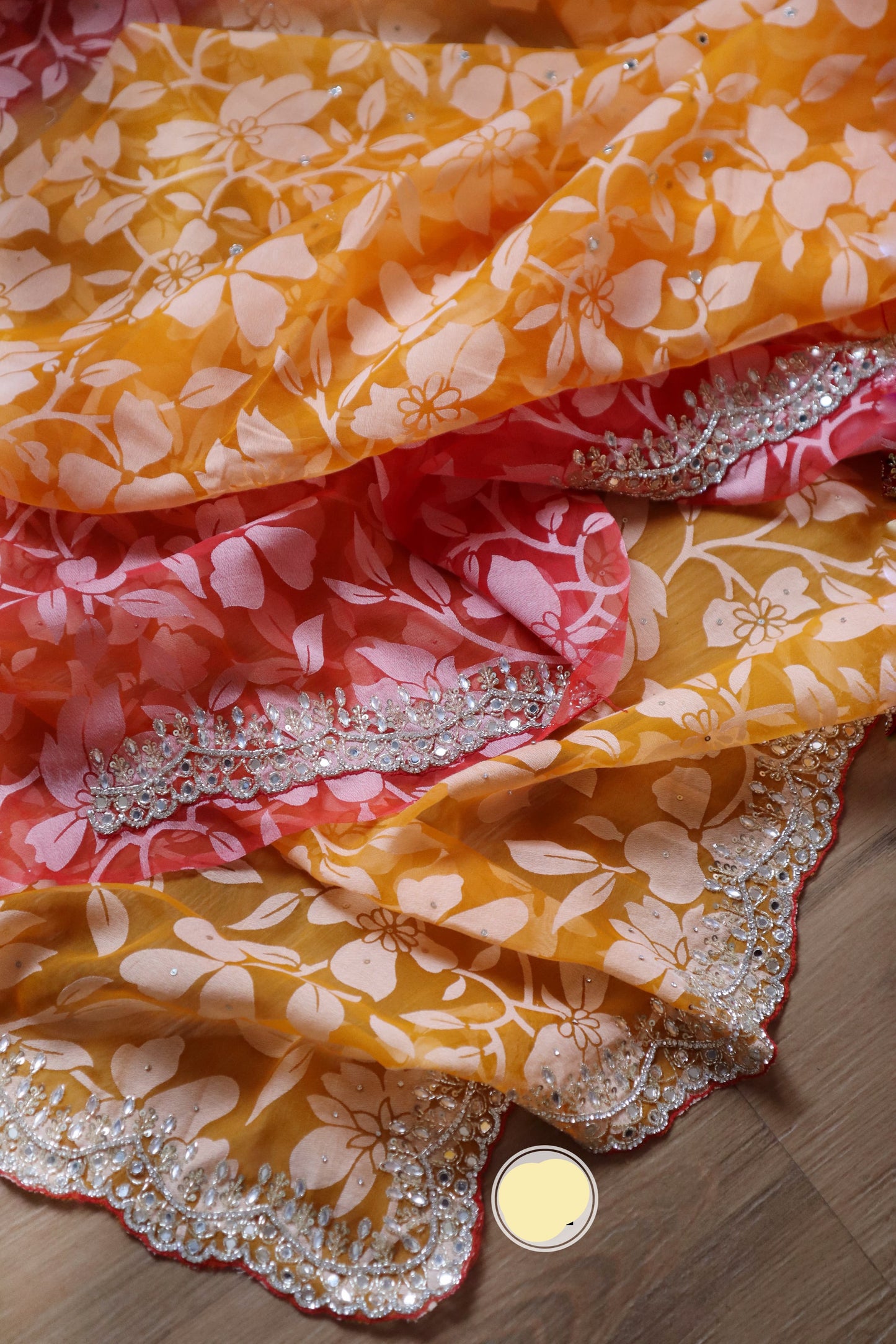 Brazzo organza saree charming saree beautiful sari - Saffronfashionindia