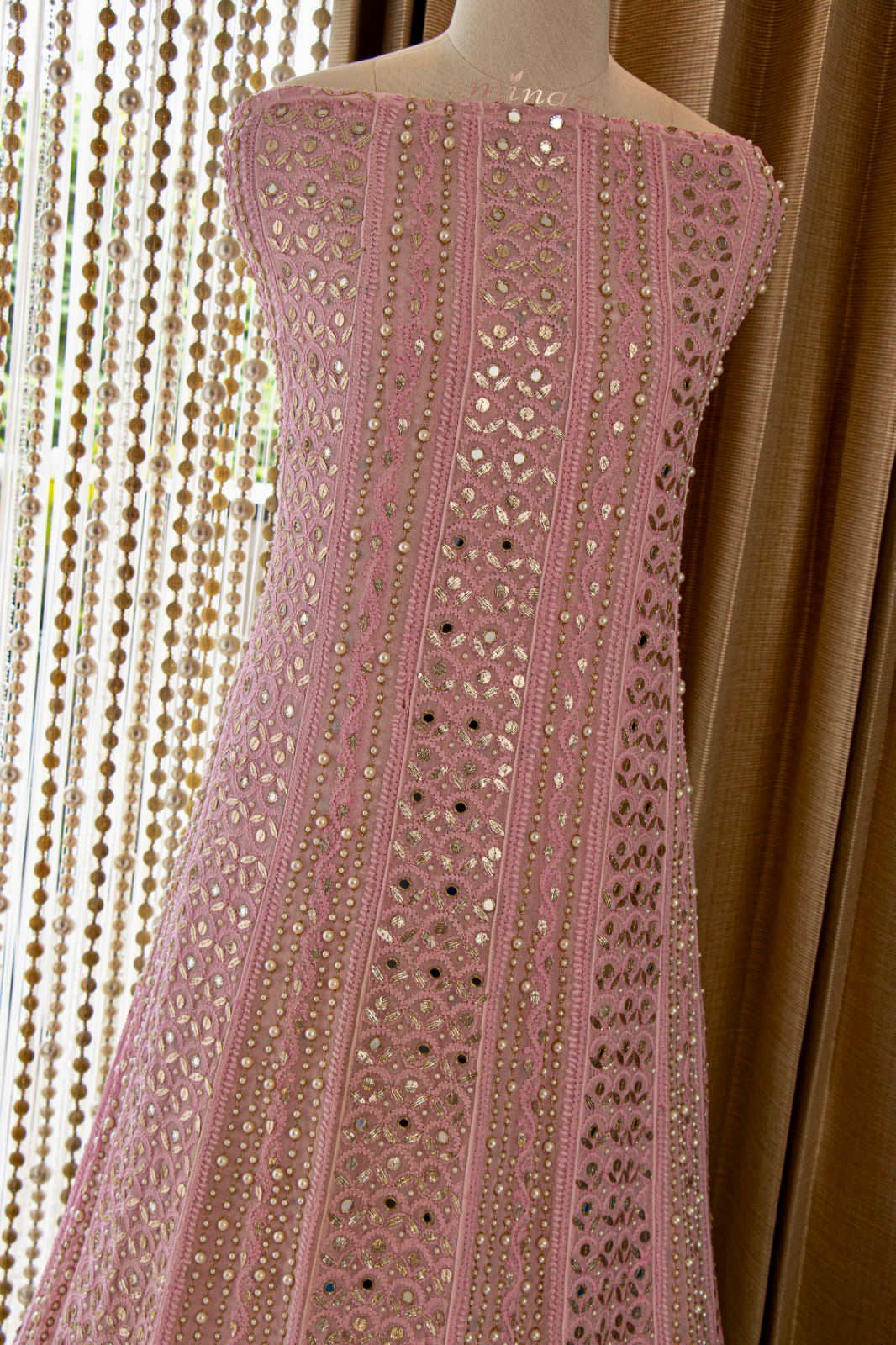 Zebah Lucknowi Chikankari salwar suit Pakistani Anarkali suit - Saffronfashionindia