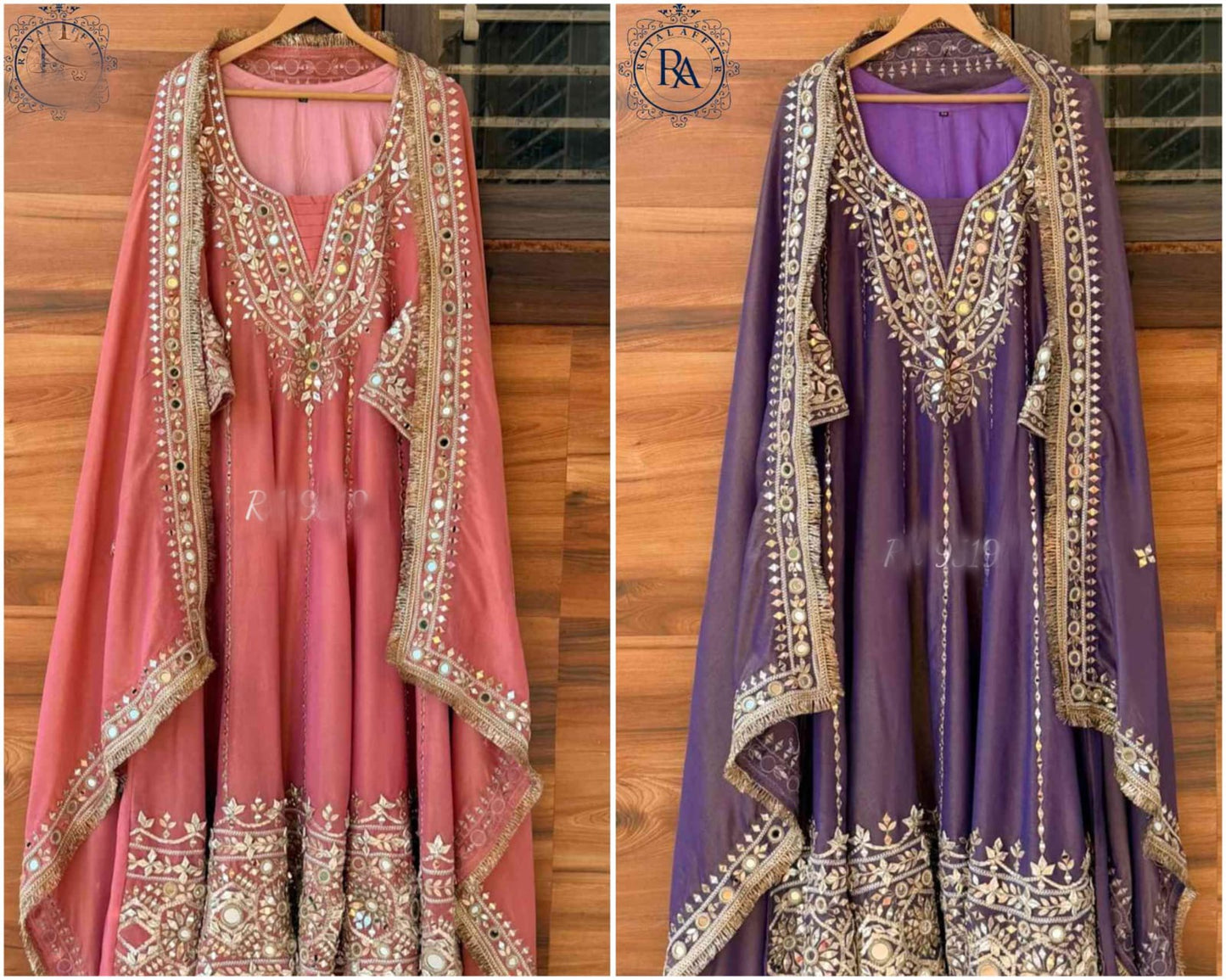 Anarkali dress long stitched dress Pakistani inspired dress Indian dress SaffronFashion