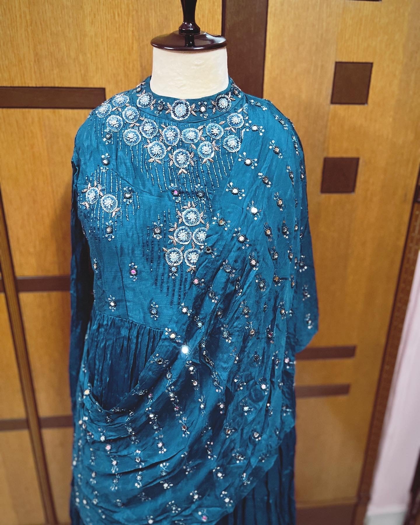 Indowestern dress For Women Cocktail dress Gown - Saffronfashionindia