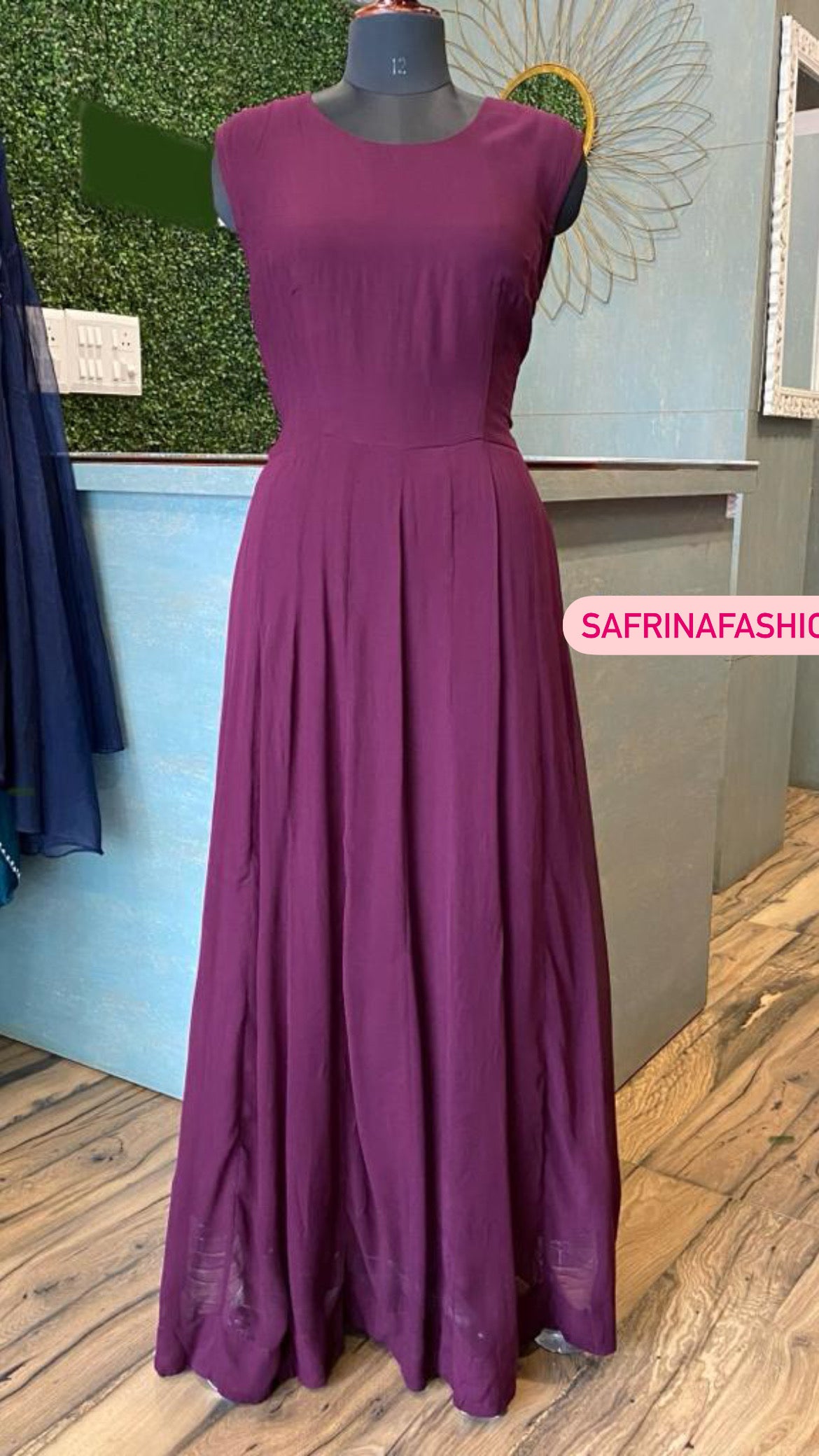 Blossom indowestern dress - Saffronfashionindia