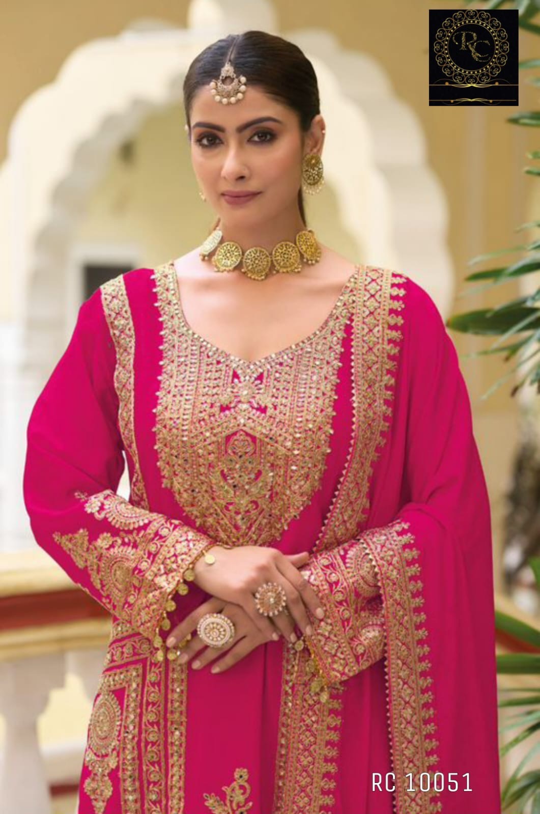 Embroidered Pakistani Dress Indian Traditional dress Saffronfashionindia