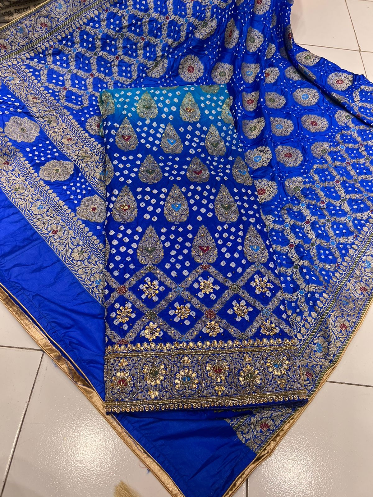 Gulabo Banarsi salwar suit - Saffronfashionindia