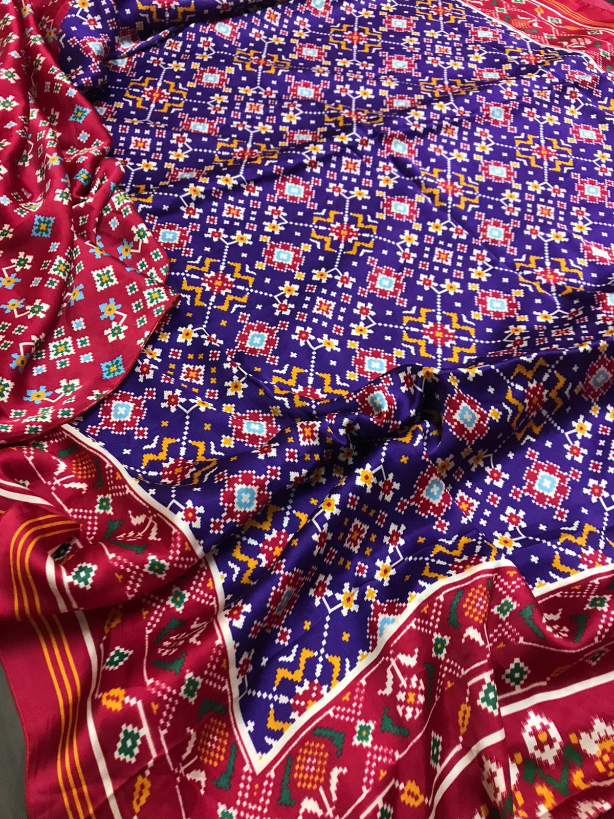 Senorita patola gajji saree - Saffronfashionindia