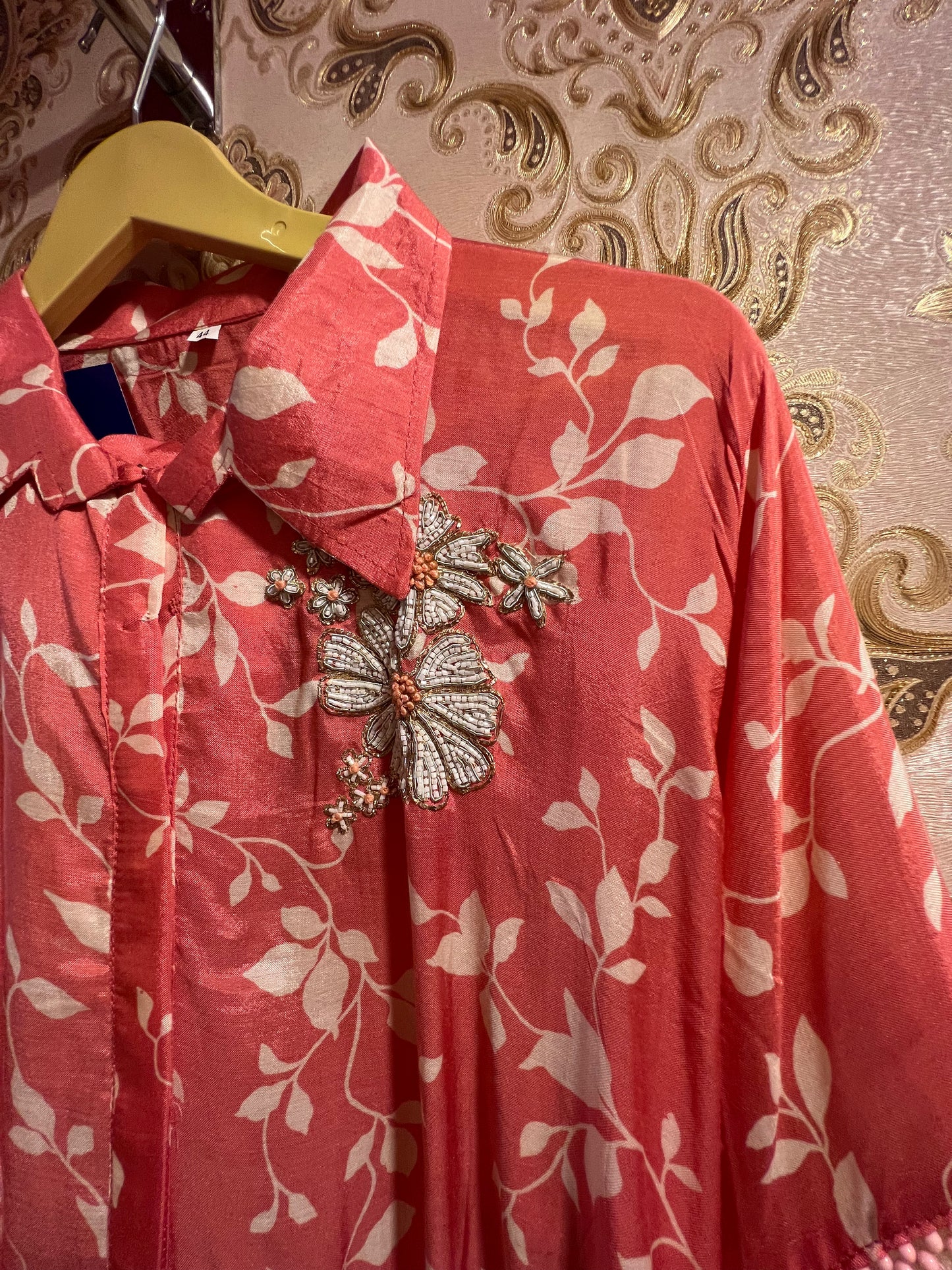 Peach beautiful cord set women clothing cord set SaffronFashion