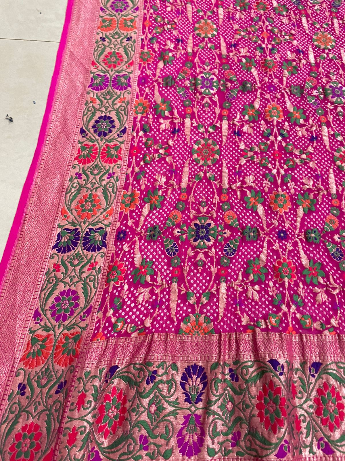 Marjaani inspired banarsi dupatta - Saffronfashionindia