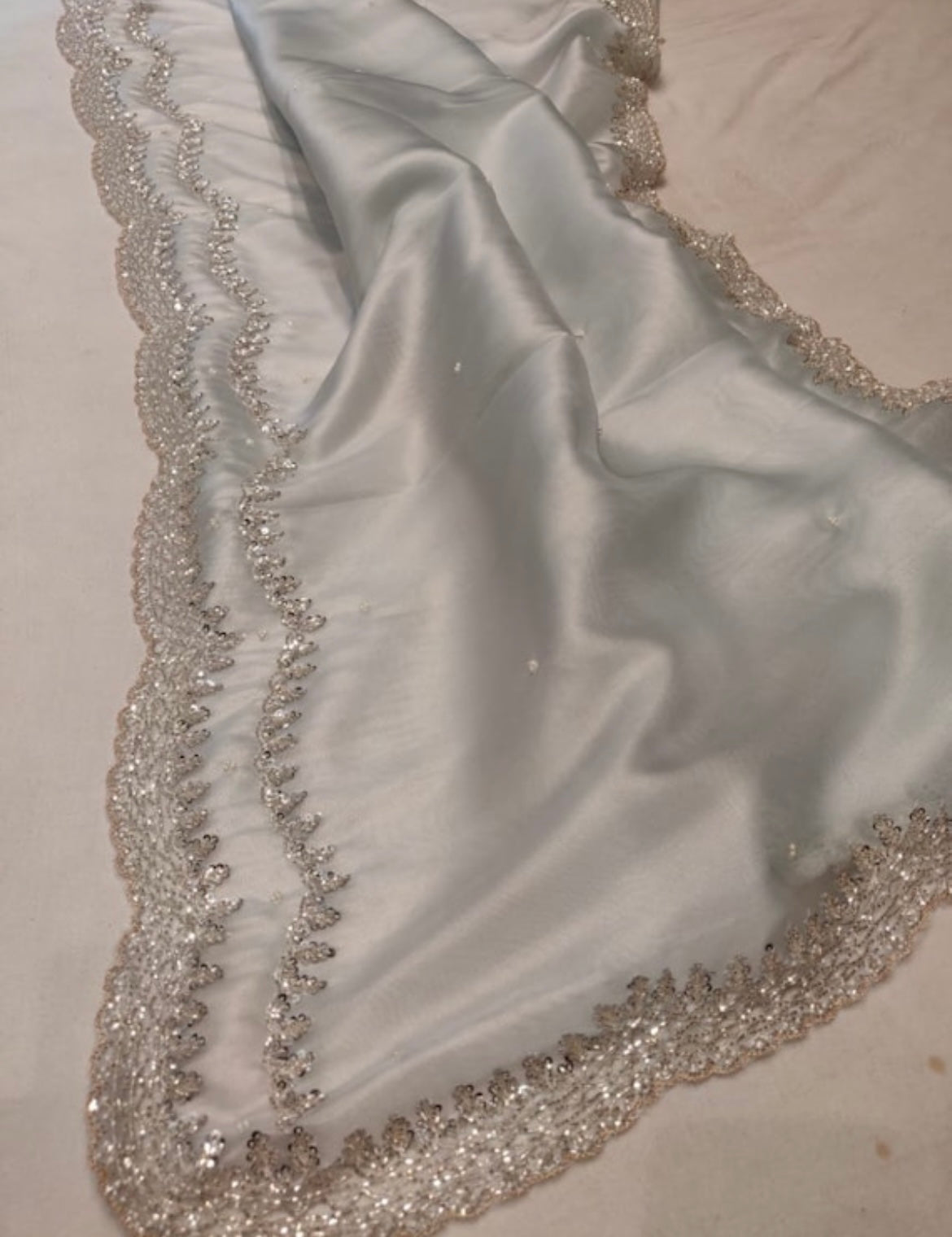Tissue organza saree partywear sarees Indian sari blouse SaffronFashionindia