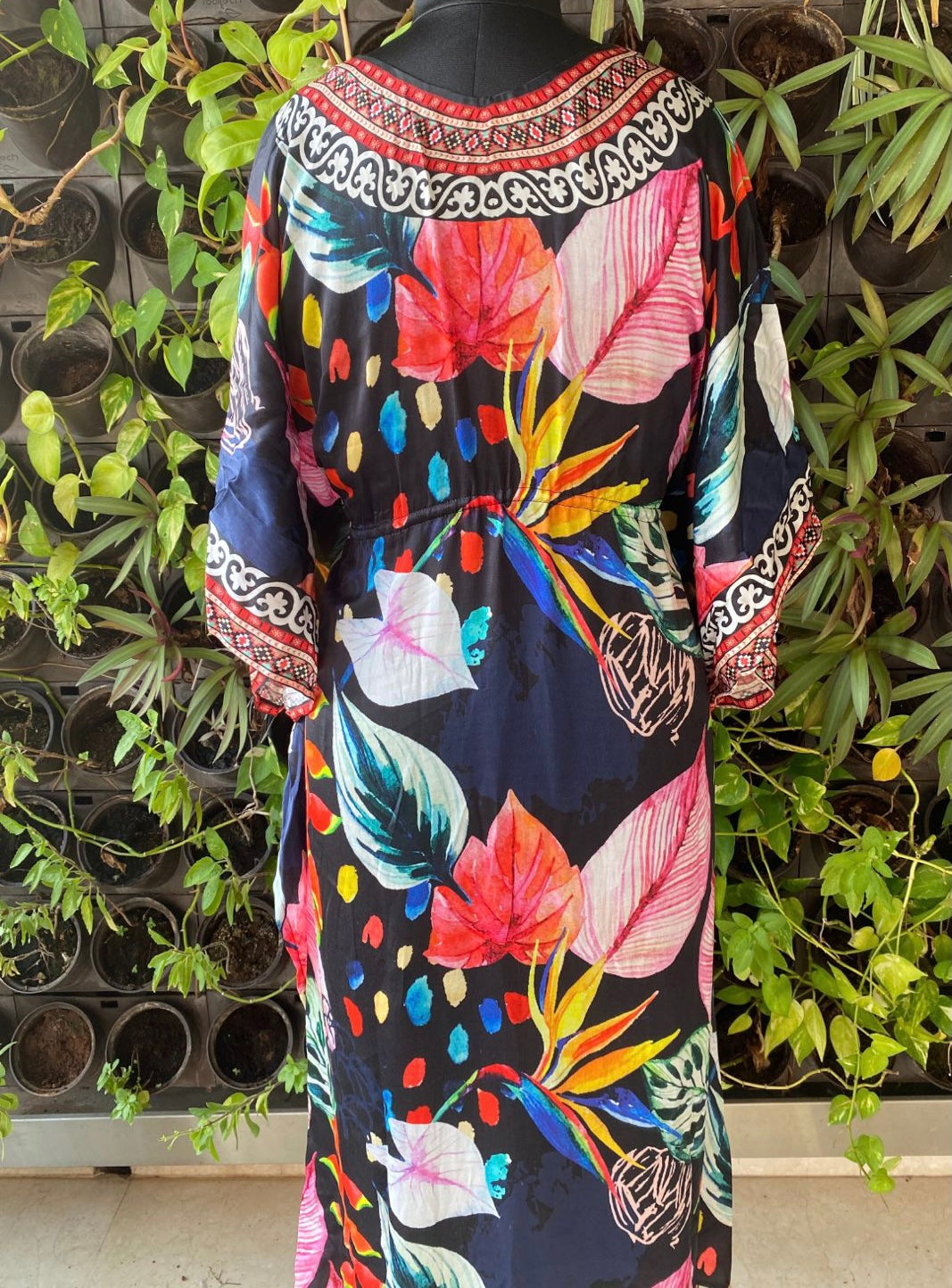 Boehmeian kaftan - Saffronfashionindia