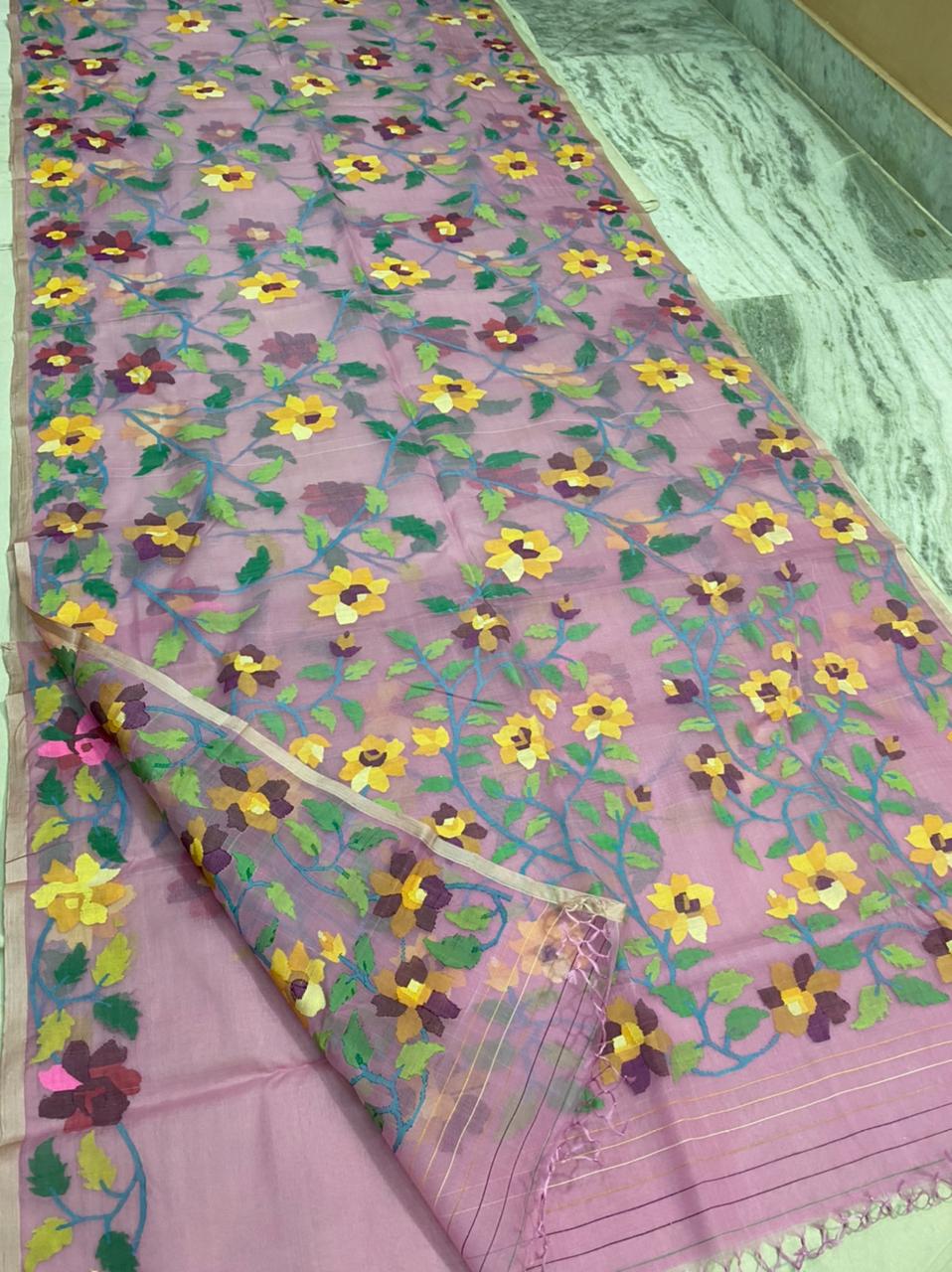 Janila tantuj saree - Saffronfashionindia