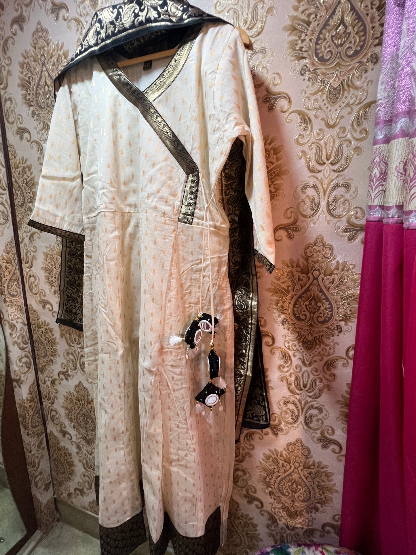 Charu angrakha styled Kurti - Saffronfashionindia