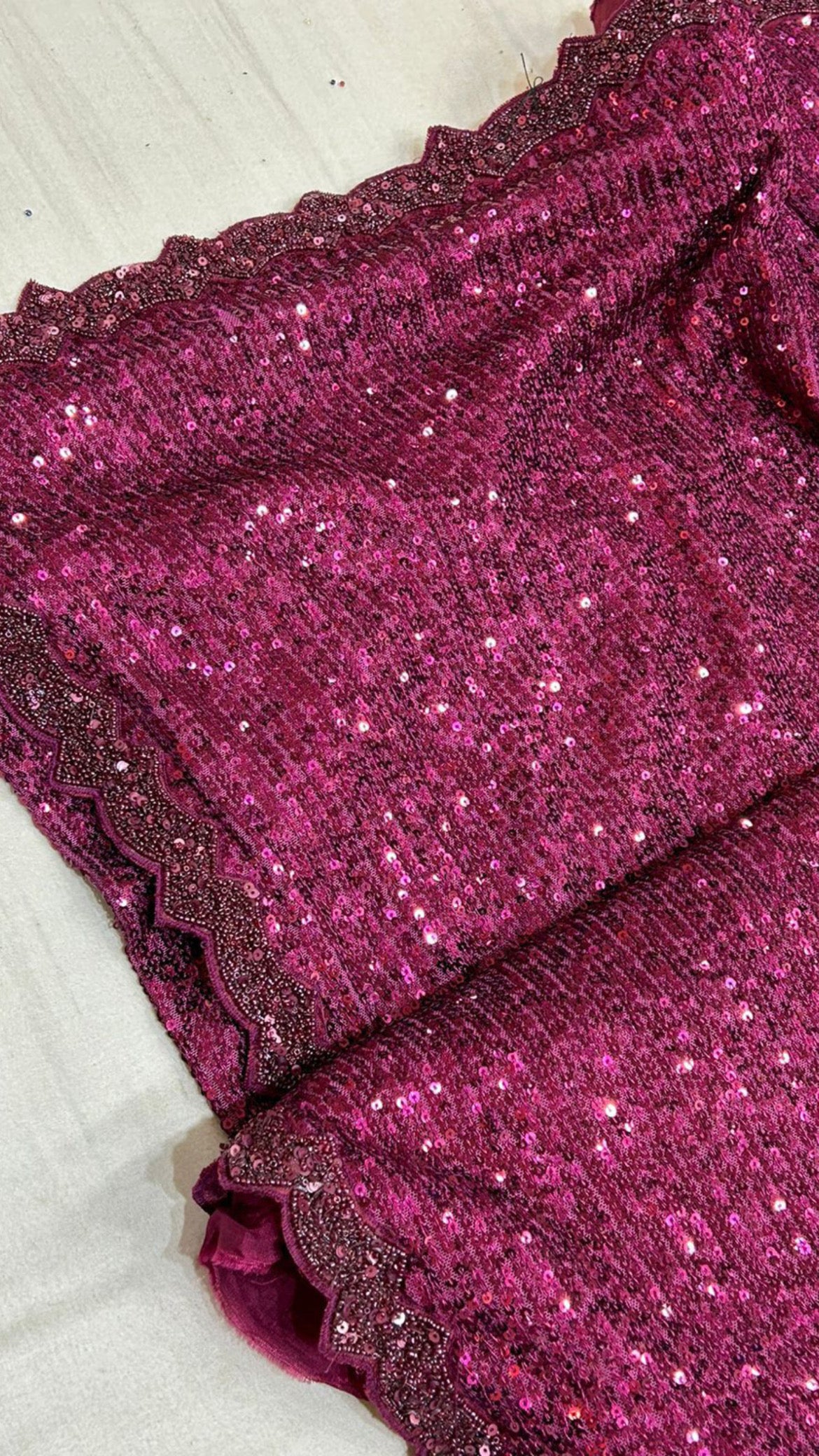 Ravina sequence saree - Saffronfashionindia