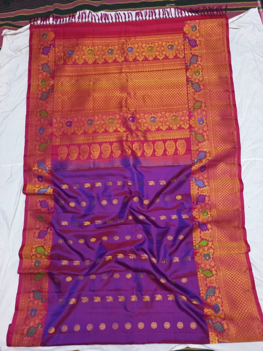 Fairly Pearl saree - Saffronfashionindia