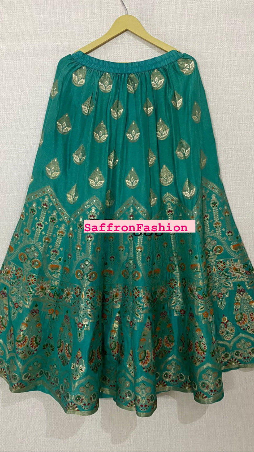 Ozora inspired lehanga choli - Saffronfashionindia