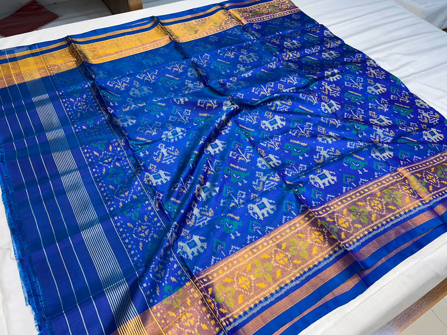 Overa patola dupatta - Saffronfashionindia