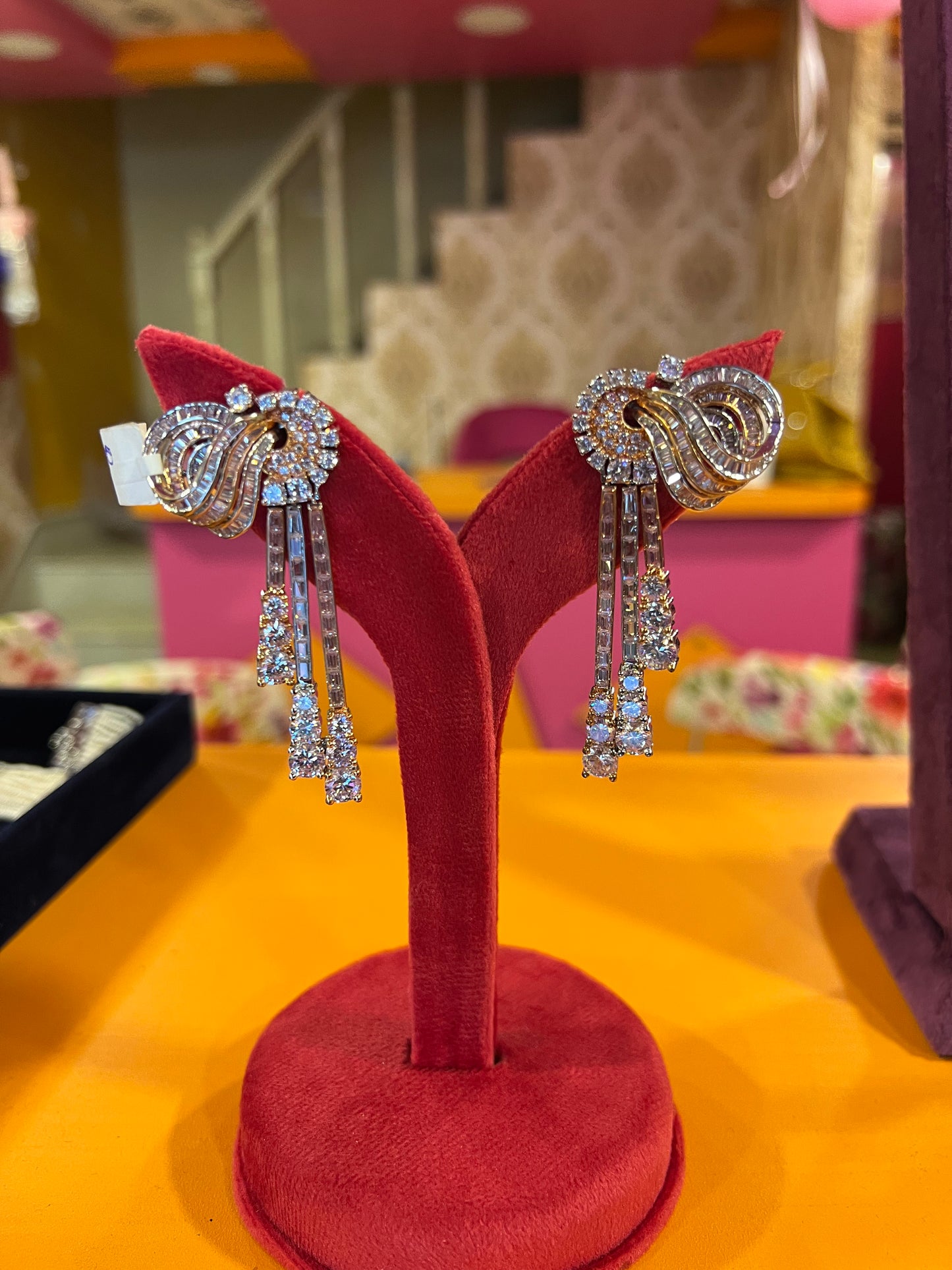 Lavi lovely earrings - Saffronfashionindia