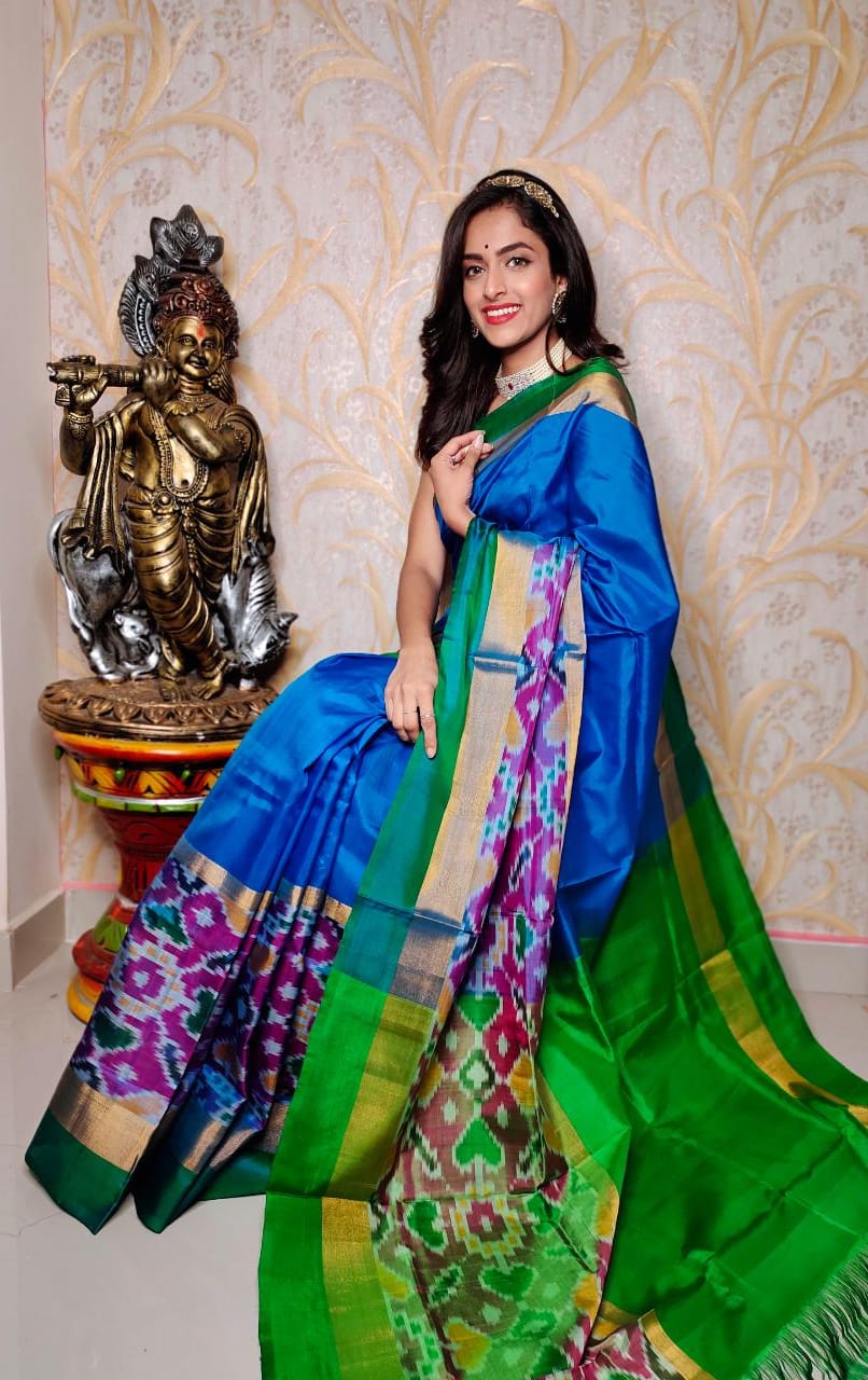 Pochampally saree - Saffronfashionindia