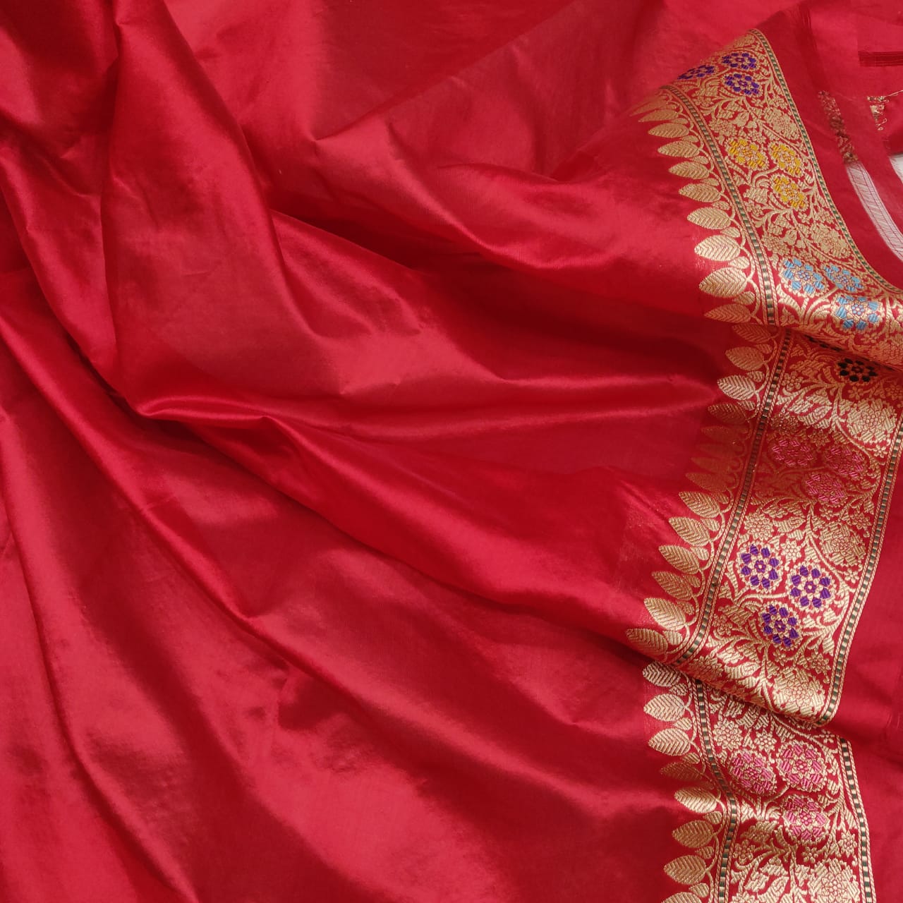 Umrao kora handwoven saree - Saffronfashionindia
