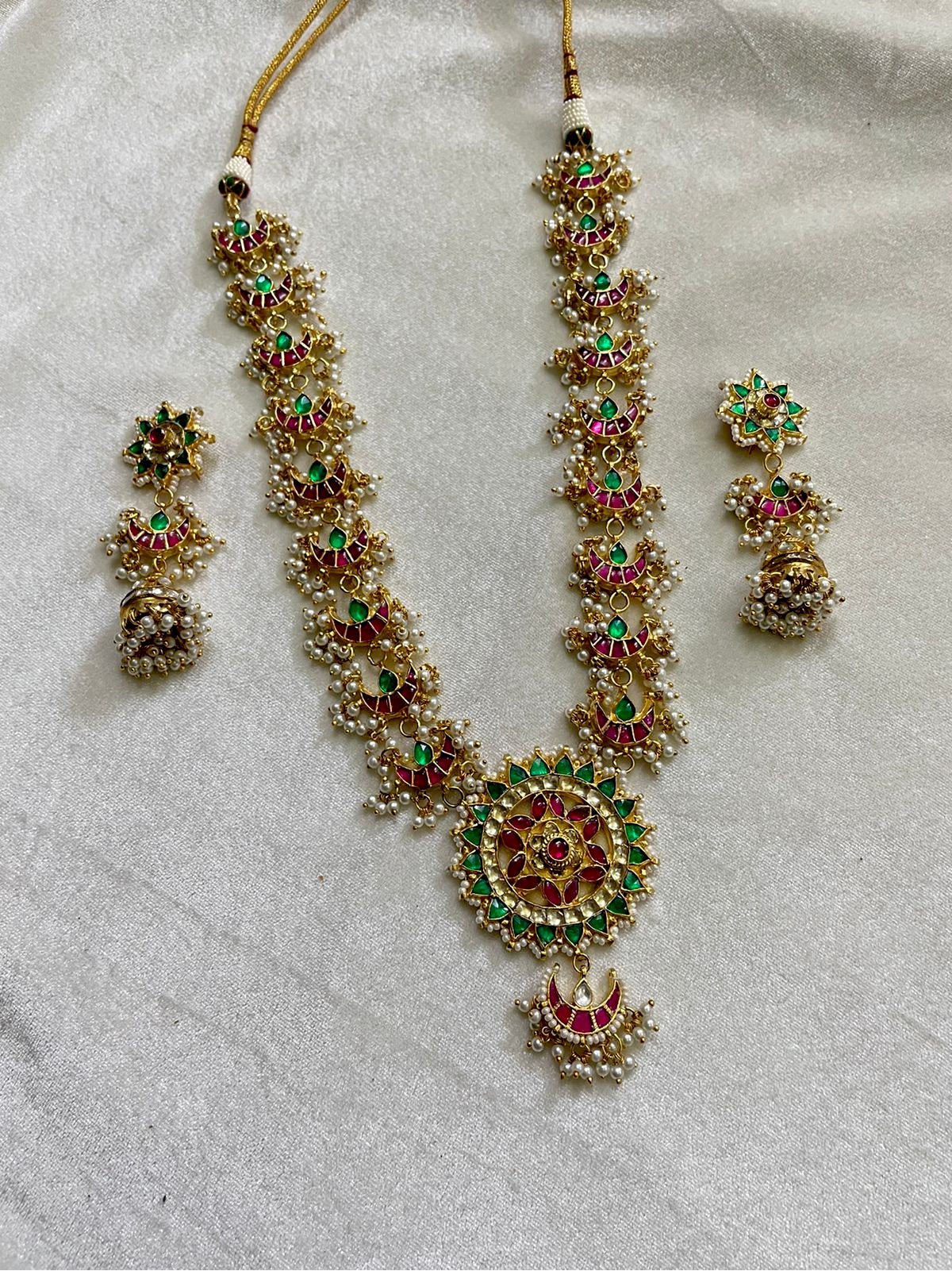 Vernò necklace set - Saffronfashionindia