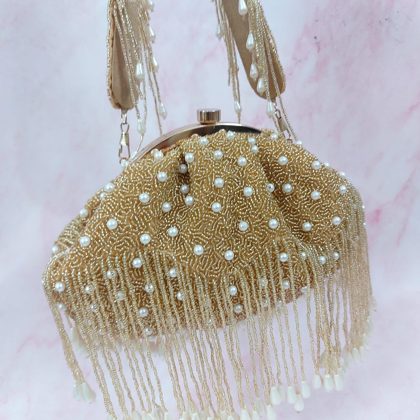 Designer clutch bag - Saffronfashionindia