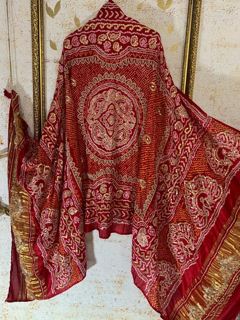 Sahiba gajji silk dupatta - Saffronfashionindia