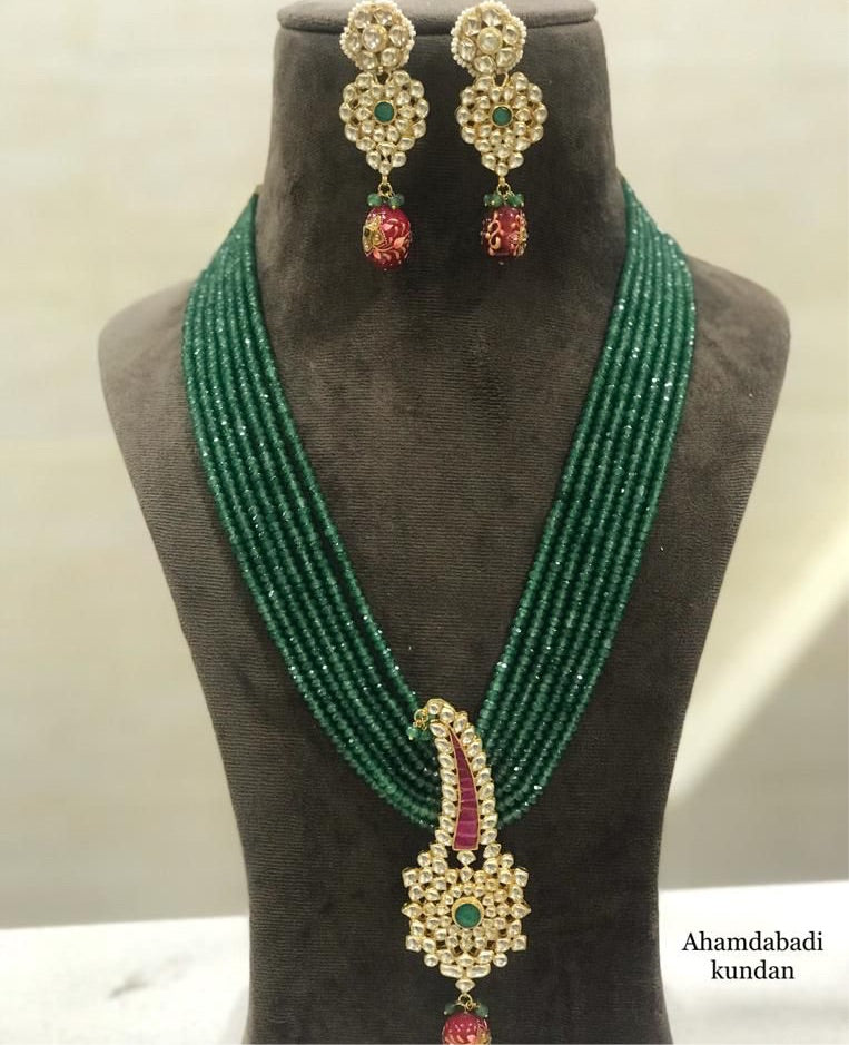 Morni necklace set - Saffronfashionindia
