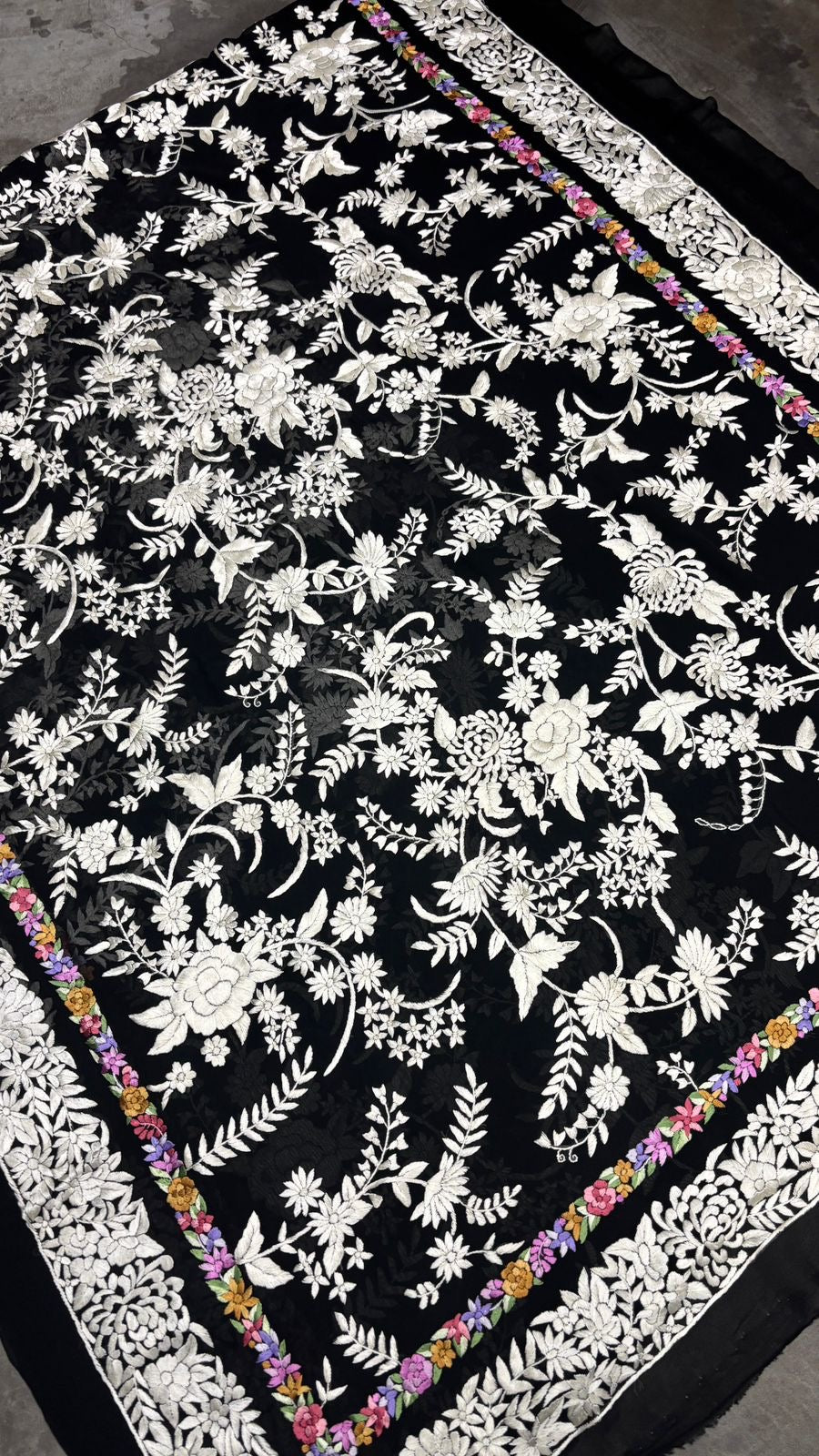 Avolika Parsi saree handmade authentic Parsi gara saree Indian sari blouse SaffronFashion