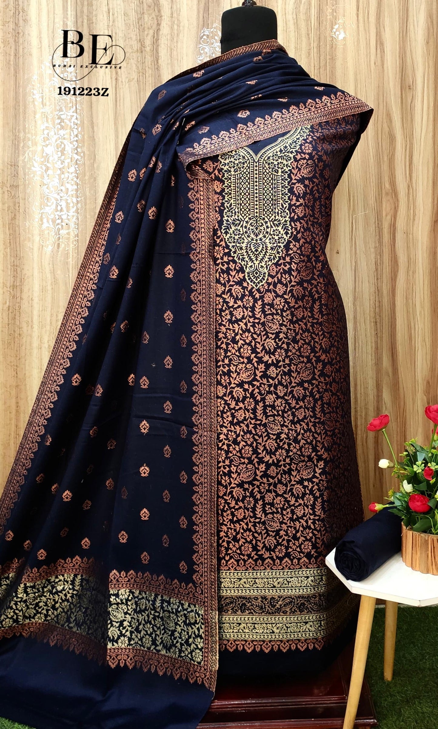 Pashmina Indian Pakistani Salwar Kameez - Saffronfashionindia