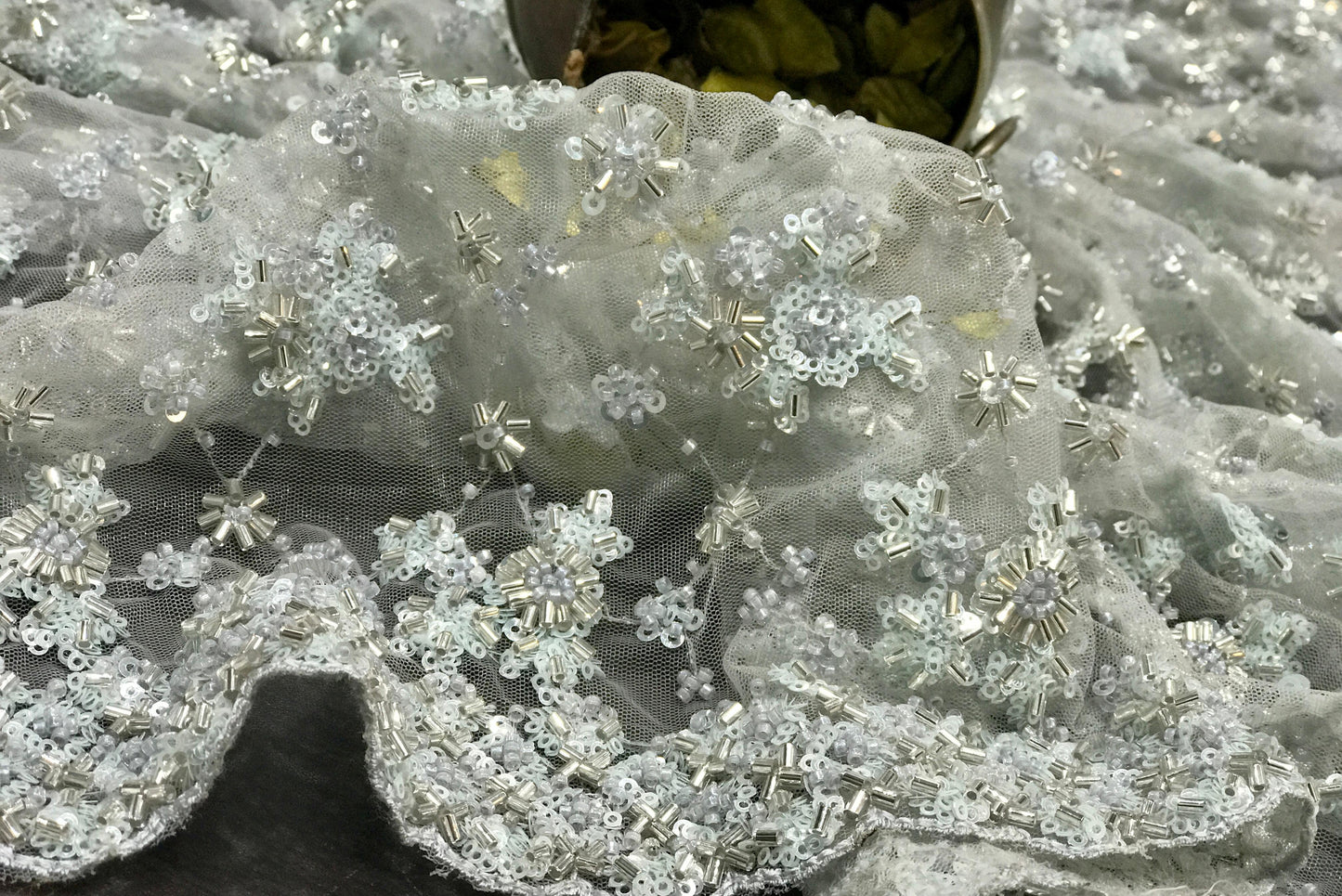 Designer net saree stylish sari blouse wedding sarees SaffronFashion