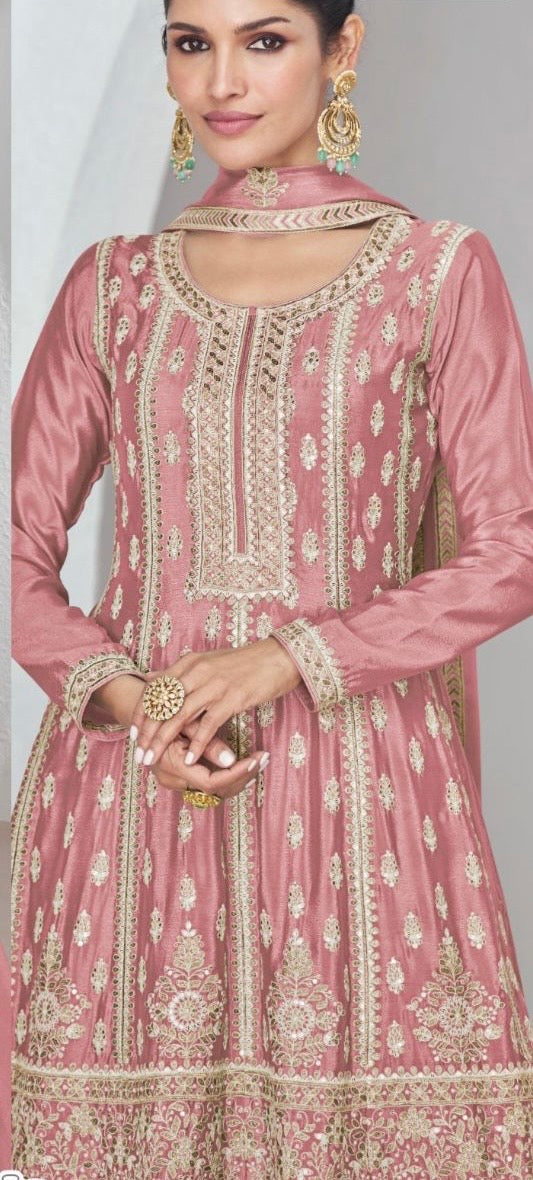 Ramania Gharara Set Indian Salwar suit - Saffronfashionindia