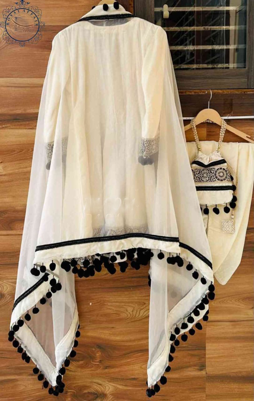 Ramaya short Anarkali Suit Punjabi Salwar kameez - Saffronfashionindia