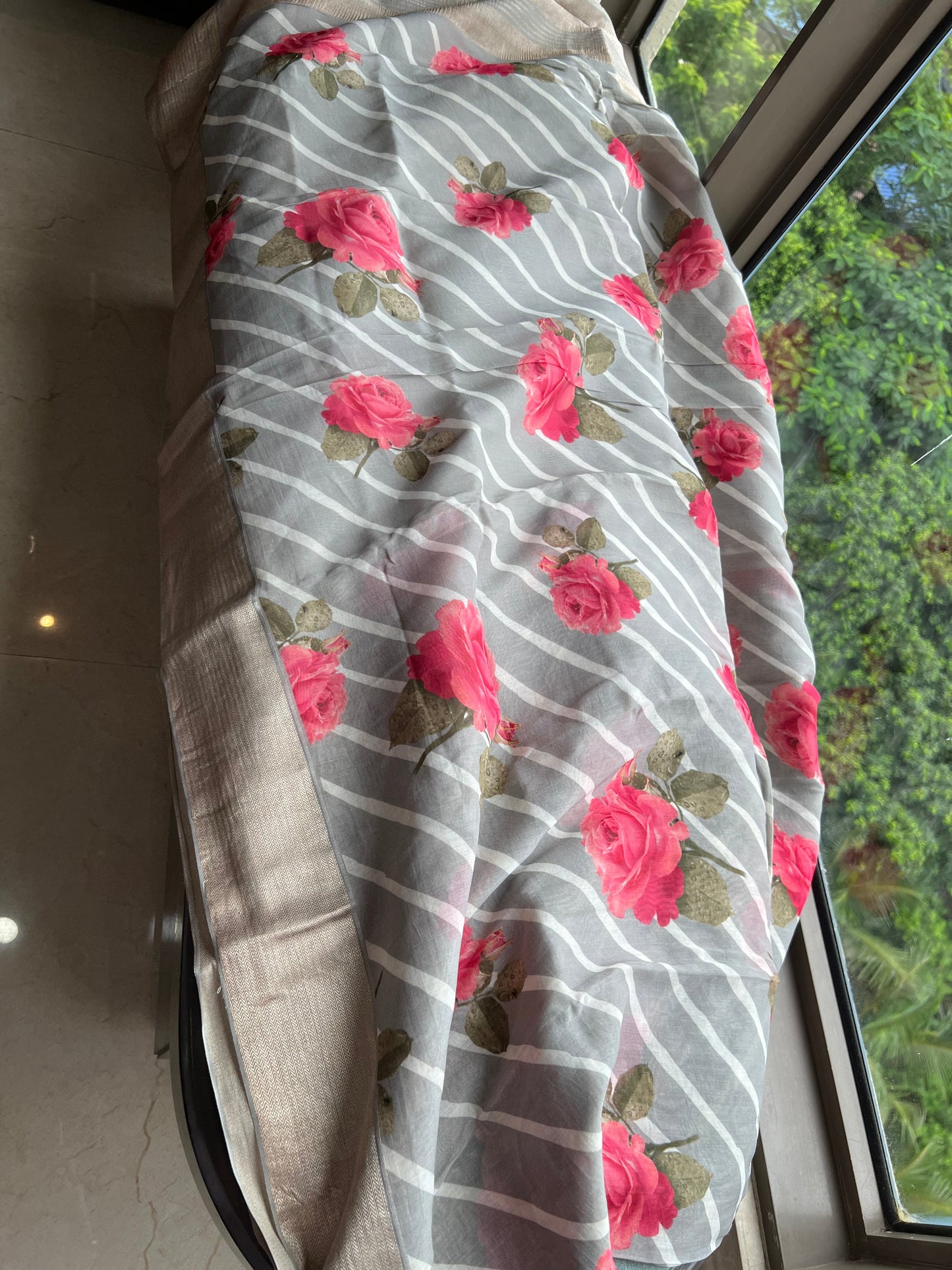 Rosal munga saree beautiful saree blouse SaffronFashion