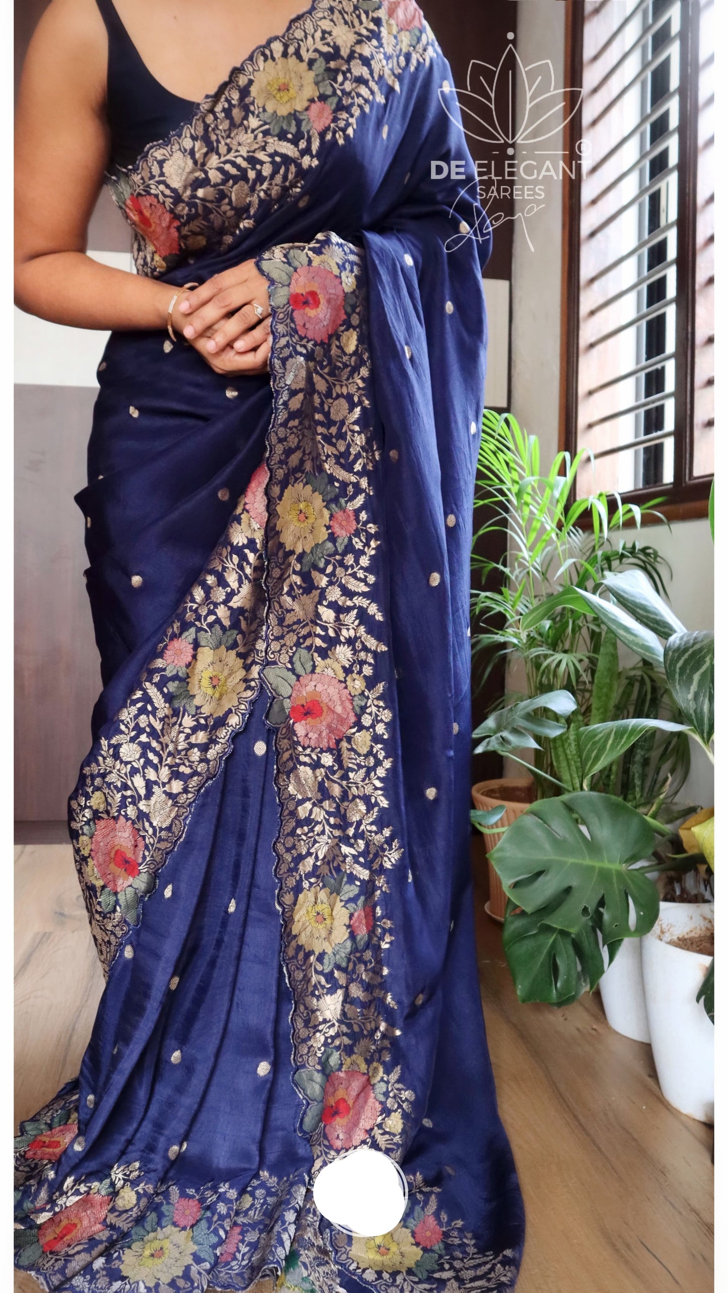 Meenakari munga silk saree women sari blouses - Saffronfashionindia