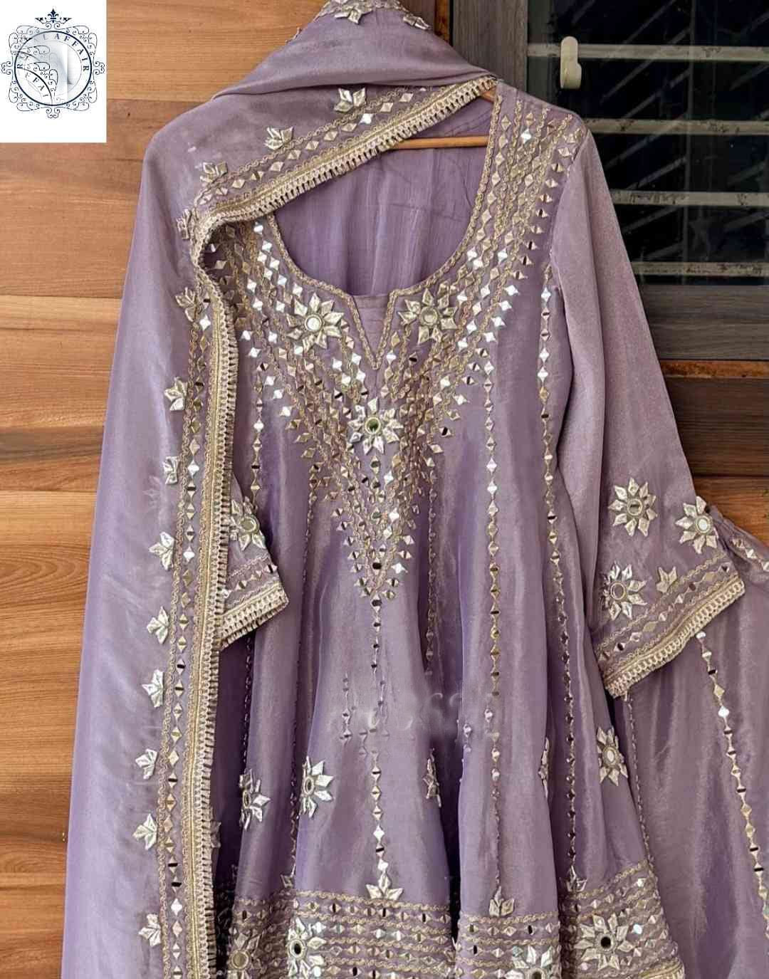 Kanjeevaram tissue stitched dresses Indian dress Saffronfashionindia