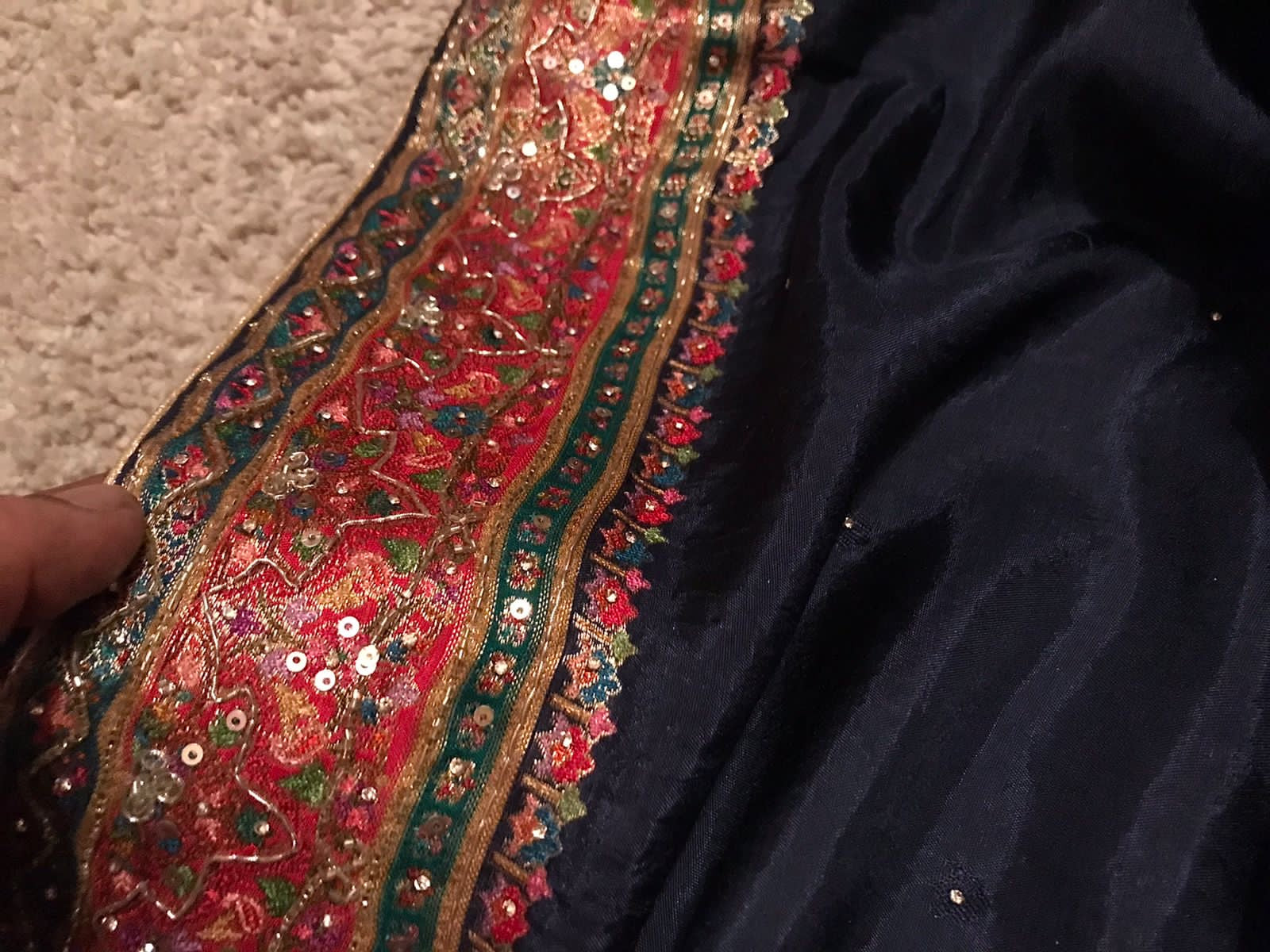Kani Silk saree Kashmiri sarees Indian sari blouse SaffronFashion