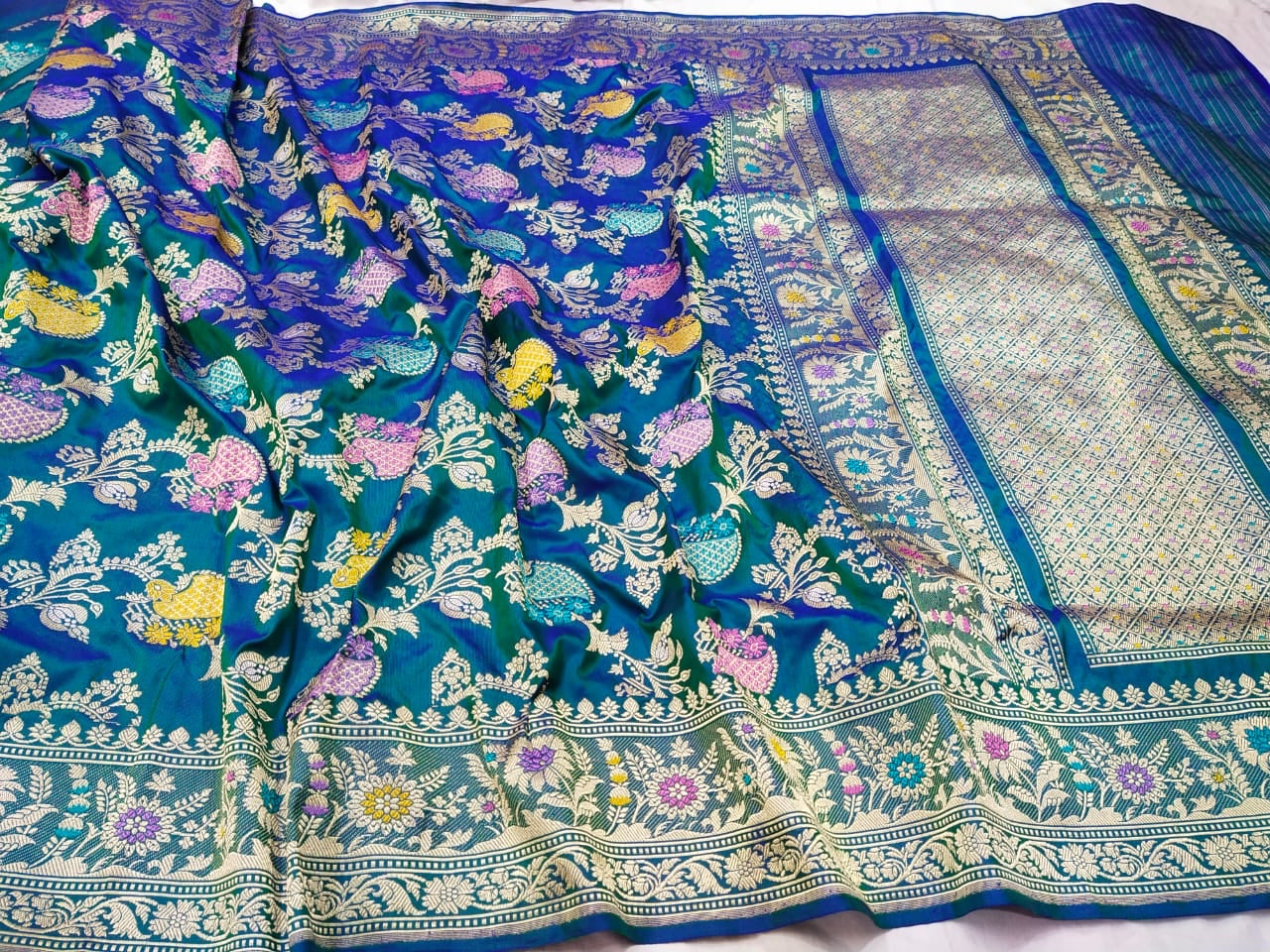 Pikashi premium bridal exclusive sarees - Saffronfashionindia
