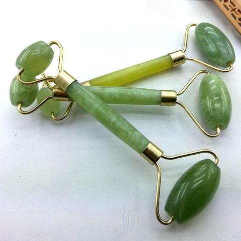 Beauty Jade Massage Facial Massage Beauty Massage Roller - Saffronfashionindia