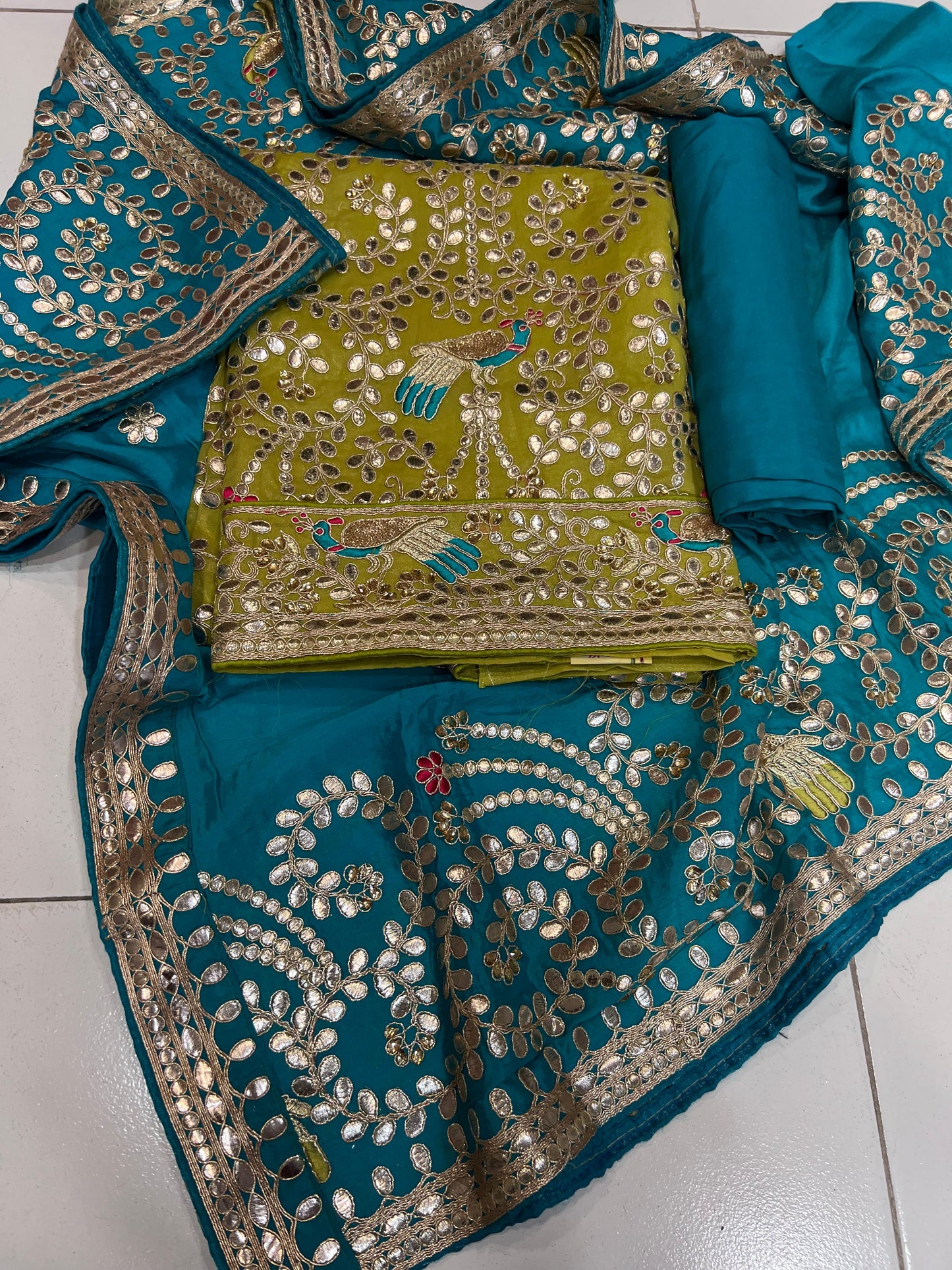 Morni Punjabi salwar suit Indian salwar suit - Saffronfashionindia