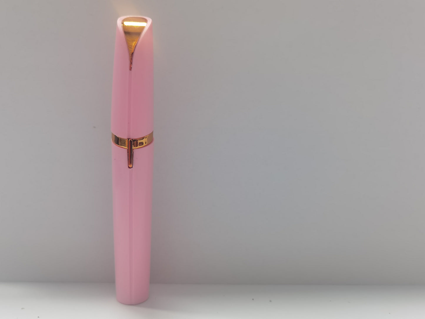 Mini Electric Eyebrow Trimmer Lipstick Brows Pen Hair Remover Painless Razor Epilator with LED Light - Saffronfashionindia