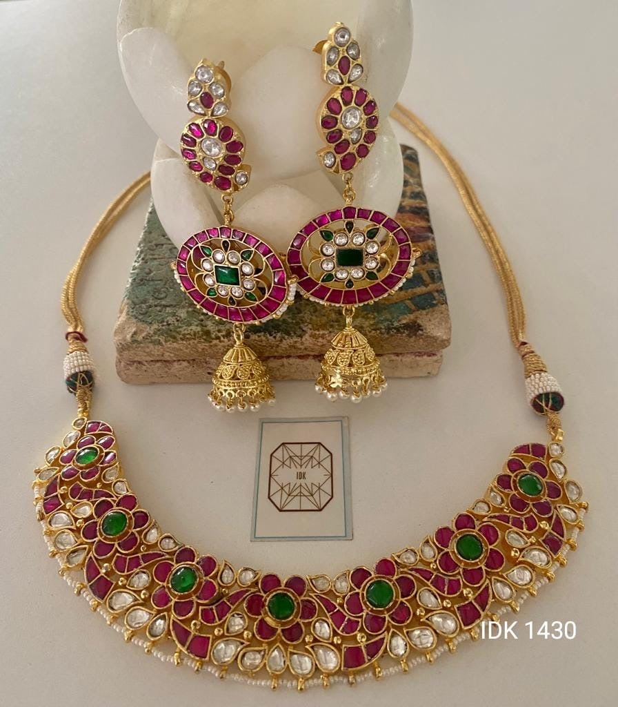 Kavisha Indian Necklace Set Women Necklace Set - Saffronfashionindia