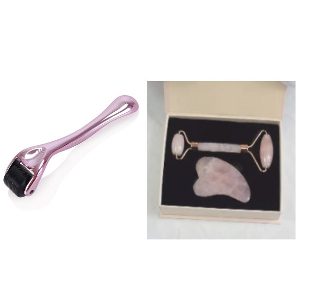Beauty Jade Massage Facial Massage Beauty Massage Roller - Saffronfashionindia