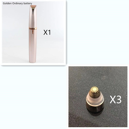 Flawlessly Brows Electric Eyebrow Remover SaffronFashion