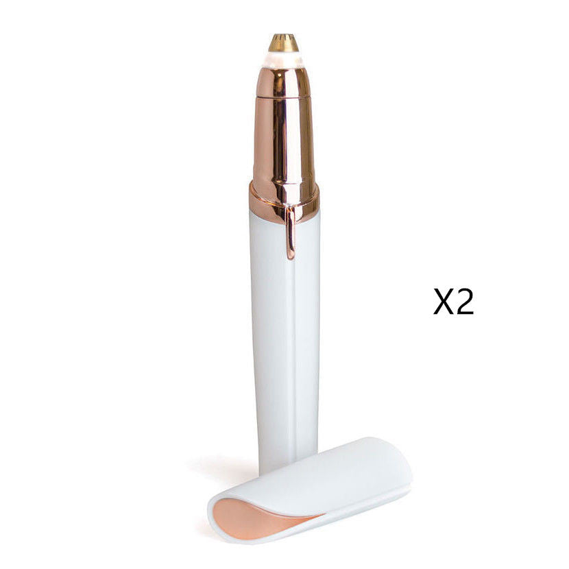 Flawlessly Brows Electric Eyebrow Remover SaffronFashion