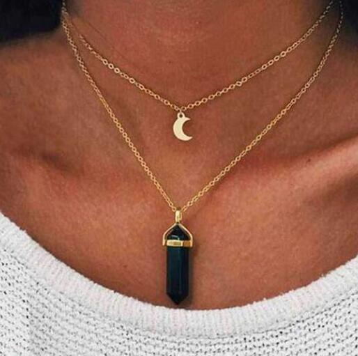 Celestial Goddess Necklace - Saffronfashionindia